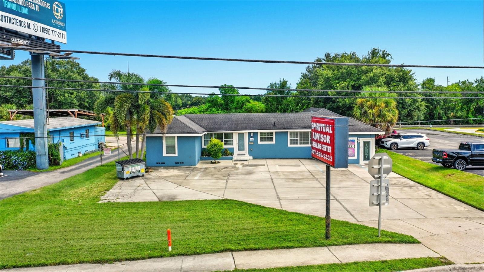 Opportunity is Knocking! Rarely does a property like this come along—zoned C-1 commercial and offering endless possibilities for live/work convenience. Perfectly situated near Orlando’s International Airport Corridor, this lakefront property is ideal for owner-operators or investors seeking a versatile space. Bring your vision to life with options for personal services such as salon, spa, wellness, fitness, esthetics, or professional services like consulting, accounting, insurance, real estate, law, or medical practices (doctor, dentist, veterinarian, etc.). Creative uses abound—day care, elder care, tutoring, yoga studio, pet care, landscaping, security, or even a boutique retail concept. Whether you’re looking for a unique home-based business setup or a flexible investment, this property is brimming with potential. The opportunities here are nearly limitless!