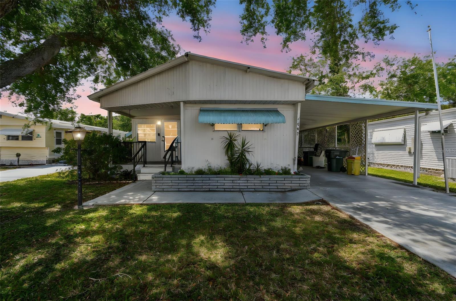 Looking for a cozy spot to call home? Check out this charming 2-bedroom, 1.5-bath land owned mobile home nestled on its own private lot in the pet-friendly area of the community! For just $1584 a year (rolled into your property taxes—NO monthly HOA fees!), you get some stellar perks like Frontier internet, cable, and trash service included.
But that’s just the beginning! Dive into the good life with a huge pool and hot tub, chill at the tiki bar, or challenge your friends to some mini-golf, shuffleboard, or pickleball. Plus, there’s a clubhouse and plenty of fun activities to keep you entertained with your neighbors.
Location? You’re just minutes away from the Sarasota/Bradenton International Airport and close to shopping, restaurants, hospitals, parks, and easy access to I-75. Oh, and don’t forget about the beautiful beaches and the vibrant downtown Sarasota and St. Armands Circle nearby.
This home had no flooding issues from hurricanes, carport will need replacing. Inside, you’ll find updated appliances and a peaceful screened lanai perfect for sipping your morning coffee or relaxing in the evening. Separate utility room with washer/dryer hookup. You have your own well on the property for irrigation.
Whether you’re looking for a year-round residence or a winter getaway, this spot is a gem for those 55+. Enjoy the serenity and community vibes—it’s a place you can truly call home!