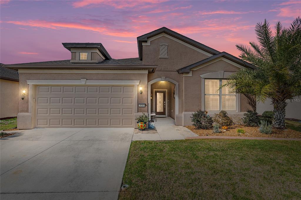 YOU NEED TO SEE THIS HOME! This 2/2 Abbeyville within Stone Creek has it all. The floor plan is very spacious. Flex room with french doors provides tremendous functionality. The gourmet kitchen is ideal for entertaining or for spending time with loved ones. The garage has a four-foot extension and incredible storage capacity. The luxurious and well-designed back patio is the perfect place to spend a relaxing afternoon. The sunsets are fantastic. Too many other details to list. Set up a showing today. (Televisions and TV Wall Mounts are excluded).