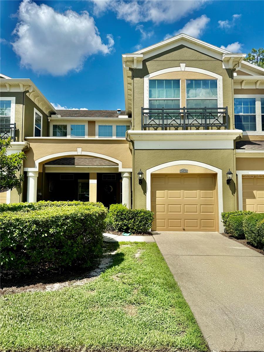 This beautifully upgraded townhome in the highly desirable, gated community of South Hampton near Westchase truly has the "wow" factor. Backing up to peaceful conservation views, this rare find offers privacy, style, and a resort-like lifestyle in one of Tampas most sought-after locations. Step inside to discover an open and light-filled layout with stunning hardwood floors, granite countertops, 42 upper cabinets, and elegant crown molding that add timeless appeal. The extended, screened-in lanai offers a tranquil outdoor retreata true tropical escape perfect for relaxing or entertaining. The thoughtful floor plan includes two spacious bedrooms, two and a half bathrooms, and a large upstairs loft that's perfect for a home office, media room, or flex space. The oversized upstairs laundry room adds everyday convenience, while the one-car garage features additional overhead storage. Ample closets and storage areas throughout the home ensure everything has its place. This impeccably maintained home is just steps from the luxurious community pool, complete with a covered pavilion and shaded lounging areas. The neighborhood also features two playgrounds, including a tot lot for younger children, and plenty of guest parking. Enjoy the ultimate in convenience this prime location is close to top-rated schools, Tampa International Airport, major interstates, premier shopping, dining, and some of Florida's best Gulf Coast beaches. One pet welcome, 40 lbs max, no aggressive breeds. Water, trash and sewer included in rent. Vacant and Available Now!