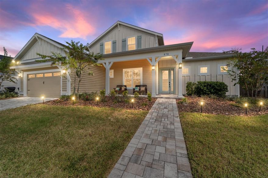 Stunning Rochester Model Home for Sale in Amariah Park – Move-In Ready!
Experience the perfect blend of modern farmhouse charm and luxurious living in this impressive 5-bedroom, 4-bathroom Rochester model home, nestled in the highly desirable Amariah Park community of SW Gainesville. Thoughtfully designed with high-end finishes and open-concept living, this home offers both functionality and elegance. The gourmet kitchen is a true centerpiece, featuring quartz countertops, custom tile backsplash, GE soft white appliances, premium wood cabinetry, and an oversized island with bar seating—perfect for entertaining or casual family meals.

The spacious interior boasts luxury vinyl plank flooring, abundant natural light, and an expansive great room and dining area that flows seamlessly for everyday living. The private owner's suite is a true retreat, complete with dual walk-in closets and a spa-like bath offering a relaxing oasis at the end of the day. A versatile upstairs guest suite or bonus room with a full bath provides ideal space for visitors or multi-generational living.

Curb appeal shines with a paver-finished driveway and front walkway, a welcoming covered front porch, and a screened rear lanai—ideal for enjoying Florida’s beautiful weather year-round. Every detail, from the designer-selected finishes to the smart layout, reflects quality craftsmanship and timeless style.

Located in the sought-after Amariah Park community, residents enjoy access to amenities including a community pool, playground, and scenic walking trails. The location is second to none—just minutes from Tioga Town Center, Celebration Pointe, and top-tier schools, with easy access to the University of Florida, Shands Hospital, shopping, dining, and entertainment. Don’t miss this opportunity to own a move-in-ready, designer home in one of Gainesville’s most desirable neighborhoods.  Welcome HOME to Amariah Park!