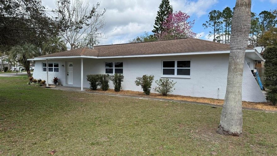 PRICED $20K BELOW APPRAISAL PRICE.  Live the Florida lifestyle in this beautifully updated home located in the highly desirable Lake Padgett Estates. This 3-bedroom, 2-bath gem features new luxury vinyl plank flooring, fresh paint, new appliances, plus a brand-new roof (2025) and HVAC system (2024)—all on a spacious corner lot. Enjoy deeded access to private ski lakes, a fishing lake, tennis courts, playgrounds, and even horse stables—all with no HOA fees! This home offers unbeatable value in a community known for its natural beauty and recreational amenities. Don’t miss your chance to own in one of Land O’ Lakes’ most sought-after neighborhoods!