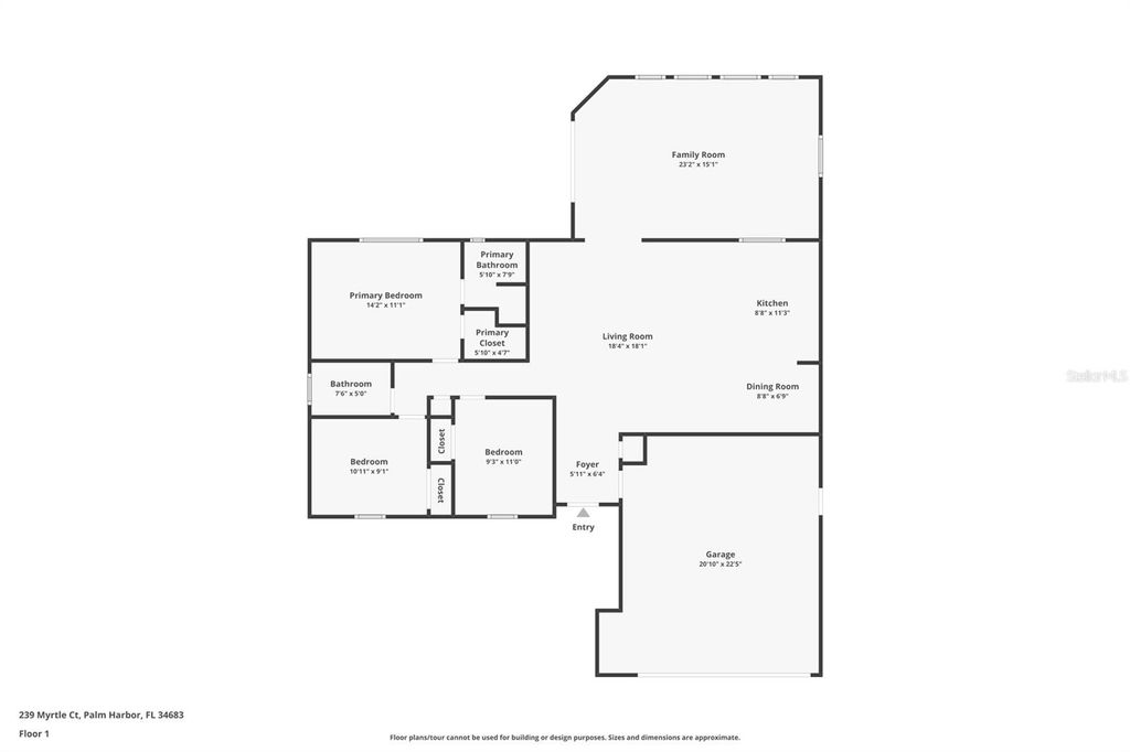 Photo of 239 Myrtle Court, Palm Harbor, FL 34683 (MLS # TB8455059)