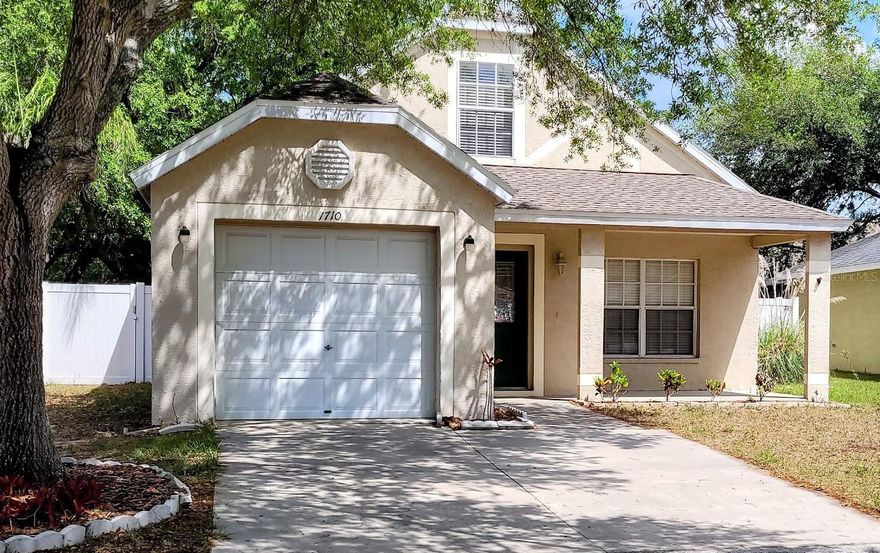 This well-kept 3-bedroom, 2-bath home in the Brentwood Hills community in Valrico is a great option for a first-time buyer or anyone looking for a solid, comfortable place to live. The primary bedroom is located downstairs, and two sliding glass doors lead out to a large covered and screened lanai—perfect for relaxing or extra living space.
The home includes all appliances and has several important updates already done: roof, AC, and water heater (all 2021), plus a newer dishwasher (2025). There’s also an EV charger in the garage and a fully fenced yard.
Inside, you’ll find fresh interior paint completed just last week, making it move-in ready.
The neighborhood has a low HOA and no CDD, with amenities like a pool, tennis and basketball courts, soccer field, and dog park—all within a short walk.
Priced to sell quickly with major updates already taken care of. Please excuse the dust. the owner is cleaning up after painting. Call today, priced for quick sale with many almost new features.