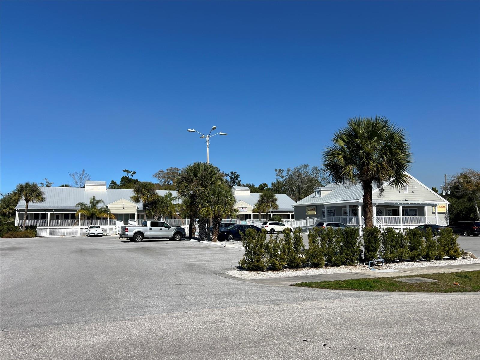 1208 N Pinellas Ave Unit 1254. Building is currently undergoing a complete transformation including new windows/doors. Available space is currently configured with 3 office rooms, a main open space, one large closet, two restrooms, and plenty of parking. 1555 sq ft. total. Direct frontage on US ALT 19/ N Pinellas Ave. Less than a mile from the Tarpon Springs Sponge Docks. Available now. Tenant pays rent+utilities.