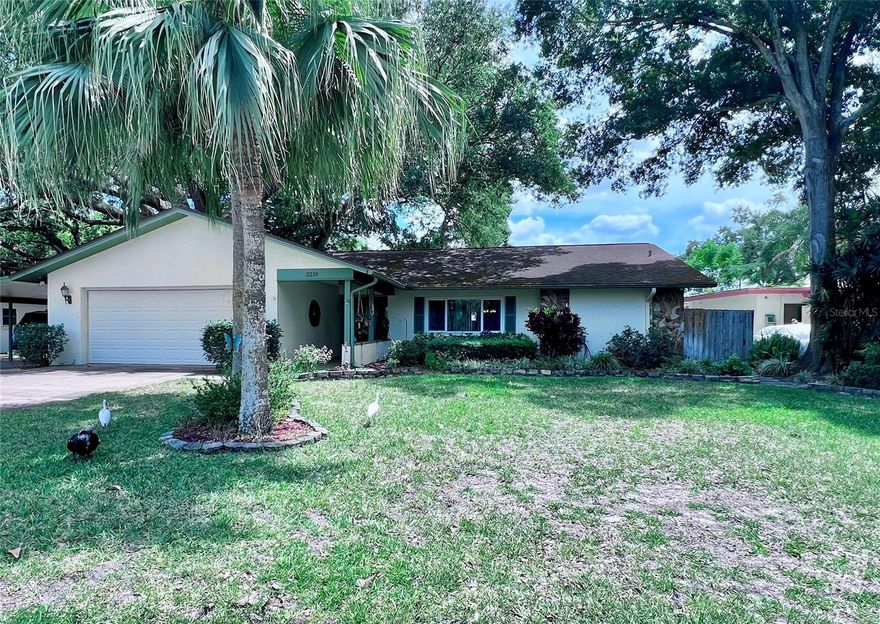 Welcome to this beautifully maintained 3-bedroom, 2-bath block home, ideally located in the highly desirable Largo/Clearwater area of Pinellas County. From the moment you arrive, you’ll appreciate the care and pride of ownership reflected throughout, including newer windows and doors that enhance both comfort and efficiency. One of the home’s most captivating features is the serene front-facing pond view—offering a peaceful, ever-changing backdrop filled with natural wildlife for you to enjoy year-round. Step through the inviting entryway and elegant front door into a surprisingly spacious interior, where you’ll find both a formal living room and a separate family room, providing flexibility for everyday living and entertaining. The thoughtfully designed kitchen and adjoining dinette area create a warm and functional gathering space. An enclosed newer addition offers the perfect opportunity for a home office, hobby room, or additional living space tailored to your needs. Out back, the screened lanai is ideal for relaxing or hosting guests while enjoying Florida’s beautiful weather. Additional highlights include an inside laundry room, a 2-car garage with a dedicated workshop area, and kitchen and bathroom updates completed just a few years ago, featuring quality cabinetry and Corian countertops. Conveniently located near all zoned schools, shopping, dining, and local amenities, this home offers both comfort and convenience. Priced to sell and ready for a quick closing, this is a wonderful opportunity you won’t want to miss—schedule your showing and bring your offers today!