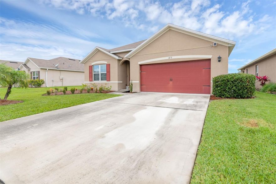 Welcome home! This well-kept residence is nestled in the desirable community of Port Orange. Offering a perfect blend of comfort, style, and modern living. With 4 bedrooms and 2 bathrooms, this 1,867 sqft gem provides ample space for both relaxation and entertainment. As you step inside, you'll be greeted by an inviting foyer with a custom built-in entryway bench. To the left, you will find 2 bedrooms in between a bathroom. As you continue to walk you will find another bedroom and the barn door that leads to the laundry room. You will then find the spacious and open floor plan of the main living area. The kitchen, dining, and living area have a phenomenal view of the lake. With all the natural light that pours into the home, it creates an airy and welcoming ambiance. The kitchen has upgraded copper hardware a walk-in pantry and a buffet-size island that effortlessly flows into the adjacent dining area, making it perfect for hosting gatherings and creating lasting memories. The primary suite is a private retreat with an en-suite bathroom that has 2 sinks, a large linen closet, and spacious like a walk-in closet. Whether you're enjoying a morning cup of coffee, hosting a barbecue, or simply unwinding after a long day, sitting in the lanai provides the perfect backdrop. This home is situated on a premium lot, to the west is a common area of approximately 22 ft that leads to the pond. Residents of this community enjoy a community pool, lake dock, and playground area. The neighborhood is conveniently situated near the Pavillion where you can find plenty of restaurants, and shopping. With easy access to major highways, commuting is a breeze. Don't miss the opportunity to make this exceptional property your own. Schedule your showing today! ;Water: City