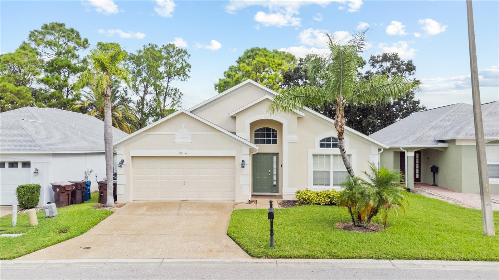 Welcome to your dream Florida retreat! This beautifully maintained 5-bedroom, 3-bathroom pool home is nestled in the highly sought-after Southern Dunes Golf & Country Club – one of Central Florida's top-rated gated golf course communities. Take a walk through the interactive virtual tour to see this beautiful home. Perfect as a primary residence, vacation home, or short-term rental investment, this spacious home comes fully furnished and ready to enjoy. Inside, you'll find a bright, open-concept living and dining area, a fully equipped kitchen, and large windows that fill the home with natural light. The master suite offers privacy and comfort, while additional bedrooms provide plenty of space for family and guests. Step outside to your private screened-in pool and patio overlooking the lush greens of the golf course – the ideal setting for relaxing evenings or entertaining under the Florida sun. Southern Dunes offers 24-hour gated security, a championship golf course, clubhouse, fitness center, tennis courts, playgrounds, and a community pool. All just minutes from shopping, dining, and Central Florida's world-famous theme parks. Updates: NEW ROOF 2024, NEW POOL HEATER 2021, EXTERIOR PAINT 2025.