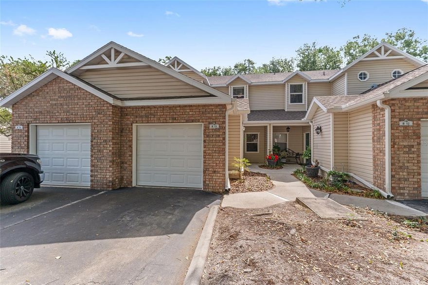 Spacious 3 bed/3 bath condo with an ATTACHED GARAGE in a GATED community! This two-story condo is ideally located near Celebration Pointe, Shands Hospital, the University of Florida, and I-75. Inside, you'll find a spacious living room with vaulted ceilings, a dining area, and an open kitchen featuring granite countertops. Relax outdoors on the screened-in porch overlooking a peaceful setting. The functional floor plan includes 1 bedroom and 1 full bathroom on the first floor, with 2 additional bedrooms and 2 bathrooms upstairs. All three bedrooms feature large walk-in closets and private bathroom access. Enjoy resort-style community amenities including a sparkling pool, hot tub, fitness center, clubhouse, tennis and basketball courts, and a convenient car wash area. Conveniently located near the dining, shopping, and entertainment of Celebration Pointe, this condo offers the perfect combination of comfort, convenience, and location!