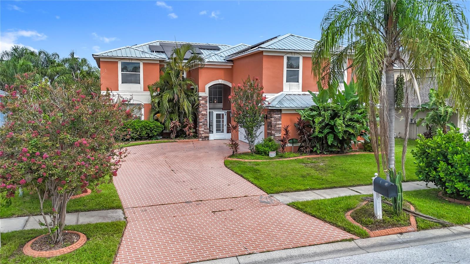 Welcome to 11014 Sailbrooke Dr in Riverview, Florida?an impressive 3,855 sq. ft. turnkey pool home offering the perfect balance of space, function, and lifestyle. This 4-bedroom, 3-bath property features a screened lanai with a stunning resort-style pool and hot tub, all set on a paver patio with serene pond views. Inside, the chef?s kitchen is equipped with stone countertops and stainless steel appliances, ideal for both everyday living and entertaining. The home also includes a spacious 2-car garage and an enormous upstairs flex space?perfect for a hobbyist, remote professional, or small business owner seeking a dedicated workspace. Energy-conscious buyers will appreciate the solar panel system, which brings monthly electricity costs down to nearly zero. This home is being sold AS IS and sits in a quiet, well-maintained community with convenient access to shopping, dining, and an easy commute to Tampa International Airport. If you?re looking for a home that delivers both comfort and serious value, this one is ready to go. Schedule your private showing today?this opportunity won?t last.