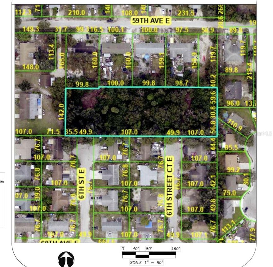 Motivated Seller ! ! !1.7+ acres zoned RSS-6. The zoning code refers to Residential Duplex with a density of 6 dwelling units/gross acre. This zoning designation allows for duplex residential development at a specified density, making it suitable for areas that aim to balance housing needs with open space.  This is an amazing opportunity in an area where vacant land is scarce. Great for to any investor or builder!, located East of US41, closed to shopping and restaurants, the commercial area of the City, also north of the airport, Bradenton Bay and the Bayshore Gardens area. Within 10 mins to Downtown Bradenton and 20 mins to Anna Maria Island. This lot is in a none flood zone!. 

The owner developed a great project to build a Duplex Complex of 5 buildings, each building consisting of 2/1 on each side for a total of 10 doors. The project has been pre-approved by the County with only one more process to finalize. The information can be shared upon request with a signed NDA. 

The owner would love for you to consider the project, otherwise, the asking price can be adjusted or negotiated with.