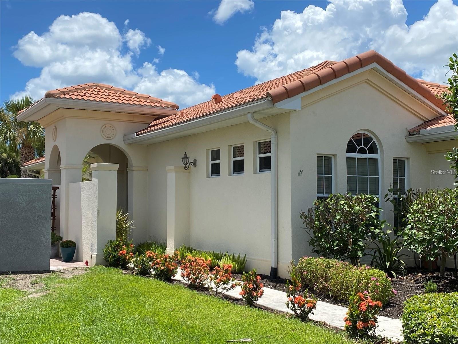 Lovely 3 BEDROOMS, 2 BATHS, with 2 car garage, in one of North Venice's premier developments, "THE VENETIAN GOLF AND RIVER CLUB. Located on a private street. Access to the River Club's wonderful swimming pool, pickle ball courts, tennis courts, basketball court, wonderful gym with the latest exercise equipment. Spend the afternoon viewing wild birds and natures animals on the 1 mile nature walking path through the Venetian's preserve. Guard gate manned 24 hours a day! Join the Golf course club membership if you are a golfer. (not included). Sarasota Memorial Hospital, Fire and Emergency Rescue station, shopping medical facilities, Publix, gas stations, restaurants and more near by. Call now to see this wonderful home. Available May 1, 2025