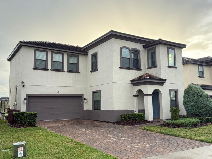 Welcome to this spacious 5-bed, 4-bath single-family home built in 2018, offering nearly 2,000 sq. ft. of interior living space on a 6,795 sq. ft. lot. Enjoy Florida living at its best with a beautiful private pool, perfect for entertaining and family fun. This home features concrete block construction, tile roof, and a stucco exterior for durability and low maintenance. Inside, you'll find carpet and vinyl/linoleum flooring, an open layout, and abundant natural light throughout.
Located in Haines City, this property is ideal for families seeking a modern home in a quiet neighborhood. Schedule your showing today — don’t miss out!