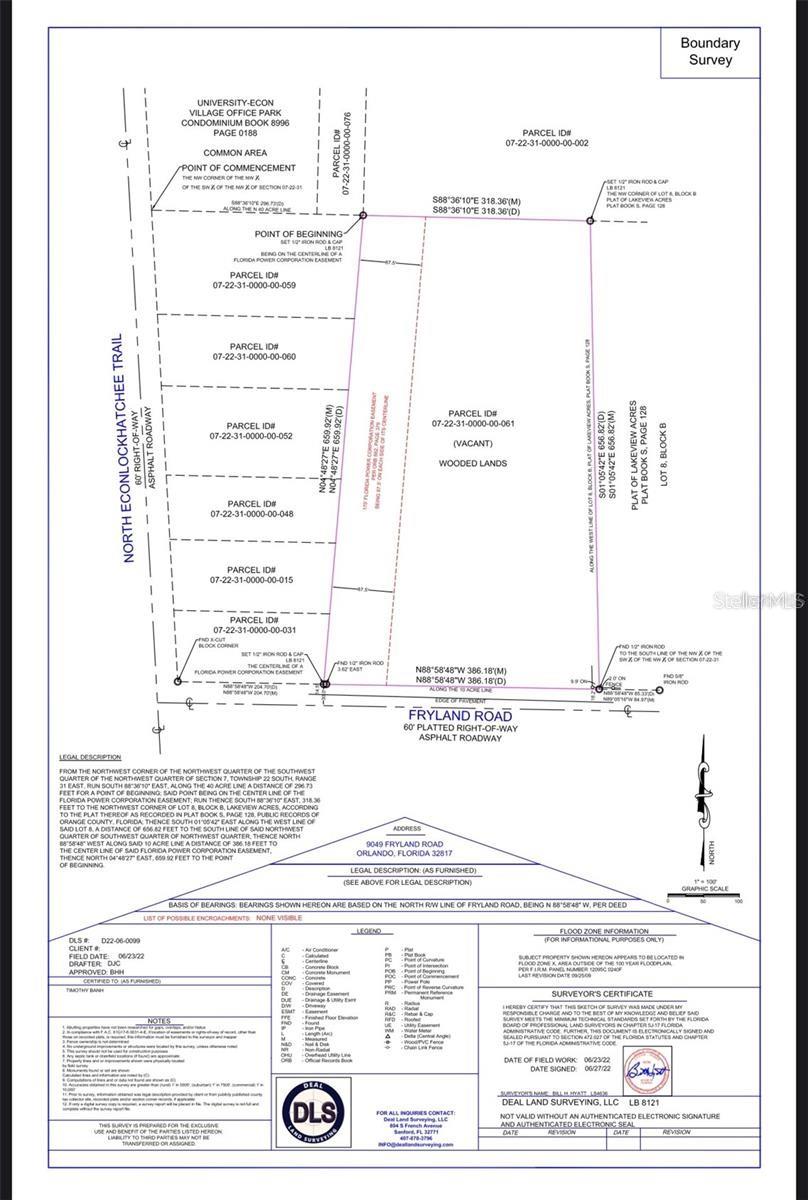 ACREAGE & UNREC - Land