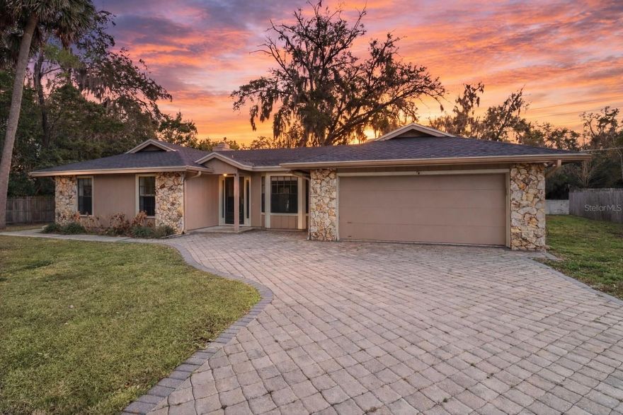 One or more photo(s) has been virtually staged. Welcome Home! LAND and NO HOA! Do not miss out on the opportunity to be the next owner of 219 Hoffman Avenue! This 4 bedroom, 2 bathroom home with almost ½ of spacious land is amazing in every way. Truly a must see! Original Owner with incredible pride of ownership.  NEW Roof 2022!  Nestled in the highly coveted community of Colonial Point. NO HOA! On cul de sac and so peacefully private. A perfect location just minutes to everything. This residence boasts an array of desirable features. As you stroll down the beautiful, paved walkway into the stunning foyer with striking chandelier, you are mesmerized by the beauty and flow of home.  Formal dining room and expansive formal living area creating a stylish, classic feel. Four bedrooms and two full baths with oversized primary bedroom with walk-in closet. Large, updated kitchen with granite and a plethora of cabinetry to include large eat-in dining space. Stunning newer window overlooking large, manicured yard. Striking stainless steel appliances.  Kitchen centered between airy family room and spacious formal areas. Gorgeous tile flooring throughout formal and kitchen areas, combining durability and elegance. Family room with high ceilings and wood burning, stone fireplace. Close to a half-acre of land. Oversized 2 car garage and expansive, paved driveway and walkway. An abundance of storage options both inside and out. Comes with washer and dryer. This is the ideal home in every way. What more could you ask for…Just behind the home is Plumosa Oaks Park with volleyball court, playground, basketball court and a fenced dog park for your fury family! Desired, peaceful neighborhood centered between Disney or a day at the Beach. Offering supermarket, restaurants, shopping and so much more. Then you have the convenient SunRail taking you around Central Florida. Excellent A-Rated Seminole County Schools. Location, Location, Location. Book your private viewing today before it’s too late!