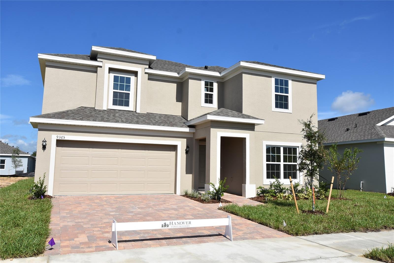 Don't miss this Newer 2 story Home The Newcastle Model, with a floor plan offering 4 Bedroom 2.5 Bath. This Kitchen is a cook's dream and the centerpiece of the home with an oversized island, granite counter tops and 42 " cabinets. All bedrooms are upstairs with wall-to-wall carpet floors. The Master bath features amazing Kohler digital rain head shower system, quartz vanity top, double sinks, enclosed toilet room and generous sized master walk-in closet. 2nd Family/Loft upstairs. Great room downstairs open to kitchen. Office/Den and covered patio. 2 car garage. The property is conveniently located few miles from downtown Groveland and Clermont off beautiful Lake Minneola Shores and Florida's Turnpike. There is a Publix shopping Center close by also the South Lake Trail runs Infront of the community for your walking, running and biking pleasure.