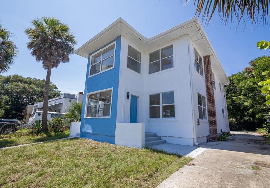 Beach vibes, modern style, and just steps from the sand. Welcome to your new home! This fully renovated beachside duplex at 515 Butler Boulevard offers everything you’ve been looking for. Each unit is available for rent at just $2,000/month and features 2 spacious bedrooms, 2.5 sleek bathrooms, and a bright, open floor plan perfect for relaxing or entertaining. If you cook you’ll be right at home in the stunning kitchen with granite countertops, stainless steel appliances, and tons of natural light. Every inch of the space has been upgraded brand new A/C (2024), roof (2023), tankless water heater, luxury vinyl plank flooring, fresh paint, modern lighting, and new blinds throughout. Plus, enjoy outdoor green space to unwind after a beach day. Located just a short walk to the ocean and minutes from Daytona’s best restaurants, shops, and nightlife, this is coastal living at its best. Don’t miss your chance to call this beachside beauty home. Schedule a showing today!