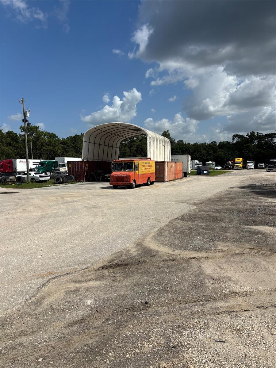 C-2 General Commercial District Zoning, with approximately 120' +/- feet of frontage on County Line Rd. The site is materially cleared and improved with asphalt or gravel pavement. The property is currently used for truck repair services and storage. There are several storage containers, a shade canopy, and a shed on site that convey with the property. Acquire for the broad range of uses available within C-2 zoning or hold for investment in a fast growing, Pasco County location.