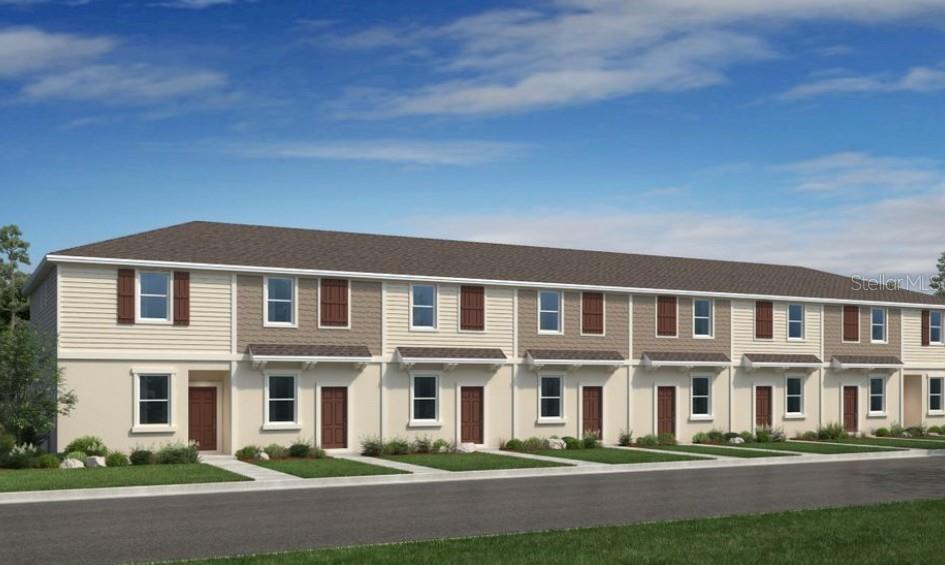 Under Construction. New Construction - September Completion! Built by Taylor Morrison, America's Most Trusted Homebuilder. Welcome to the Ivy at 3030 Skyline Loop in The Townhomes at Westview in beautiful Kissimmee, FL! This modern new townhome offers a thoughtful layout designed for easy living. The kitchen, with granite countertops, seamlessly connects to the dining area and great room, creating an open, inviting space that flows out to a covered patio—perfect for relaxing or entertaining. Upstairs, the primary suite features a private en-suite bath, while a secondary bedroom, full bath, and laundry room complete the second level for added convenience. The Townhomes at Westview combine natural beauty with urban accessibility. Nestled among forested uplands and lush wetlands, this serene community offers a peaceful retreat just 20 miles from the energy of downtown Orlando. Enjoy the best of both worlds—tranquil surroundings and city convenience. Additional Highlights Include: GE refrigerator, washer and dryer, and whole house blinds. Photos are for representative purposes only. MLS#O6329287