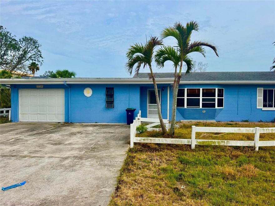 Fantastic opportunity awaits! This home was substantially damaged from Hurricane Helene, and now presents your golden chance to build your dream home in the heart of Redington Shores, one of Pinellas County's most sought-after Gulf-front towns.Nestled on a slender barrier island along the Pinellas County coast, Redington Shores offers more than just scenic beauty; it offers a picturesque way of life. One of the greatest gifts of Redington Shores is its balance—remote enough to offer tranquility and escape, yet close enough to the vibrant cities of St. Petersburg and Tampa to enjoy culture, dining, and entertainment. Don't miss your chance to build your dream home just blocks from the beach in one of the County's best towns.