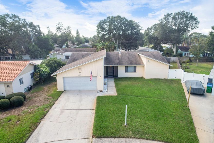 CASH or RENOVATION HOME LOAN BUYERS ONLY, PLEASE! *** Well cared for 3/2/2 pool home in need of updating but otherwise well kept,  a phenomenal deal.  Very DESIRABLE Seminole neighborhood, walk to St Petersburg College, big backyard on one of the FRIENDLIEST cul-de-sacs you can possibly find! *** If you are looking for a GREAT PLACE and a GREAT neighborhood you will want to consider 11876 Marla Ln in Seminole. NO FLOOD INSURANCE, Seminole Schools, minutes to the Beaches, Seminole City Mall, Shopping, Dining & easy commutes to St Petersburg and Tampa. ***This property offers a huge amount of potential.*** It’s easy to live in and do the updating over time.  The appliances are older but in great condition, the master bath shower wall has some damage from a small leak but other than that the property is very livable and well-kept for it's age.  SOLD AS-IS, with right to inspections. A must see if you are looking for a fantastic value in one of the best neighborhoods in Seminole.