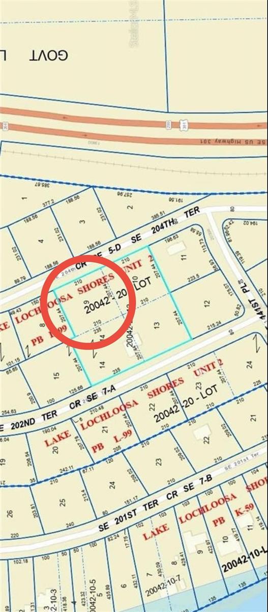 LAKE LOCHLOOSA SHORES - Land