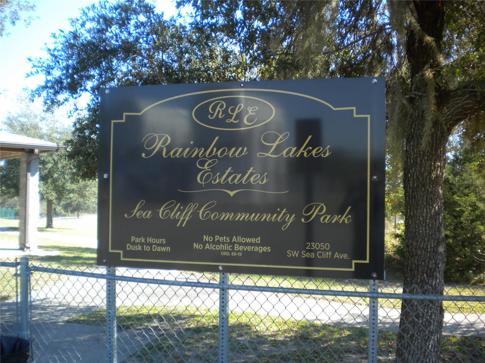 RAINBOW LAKES ESTATE - Land