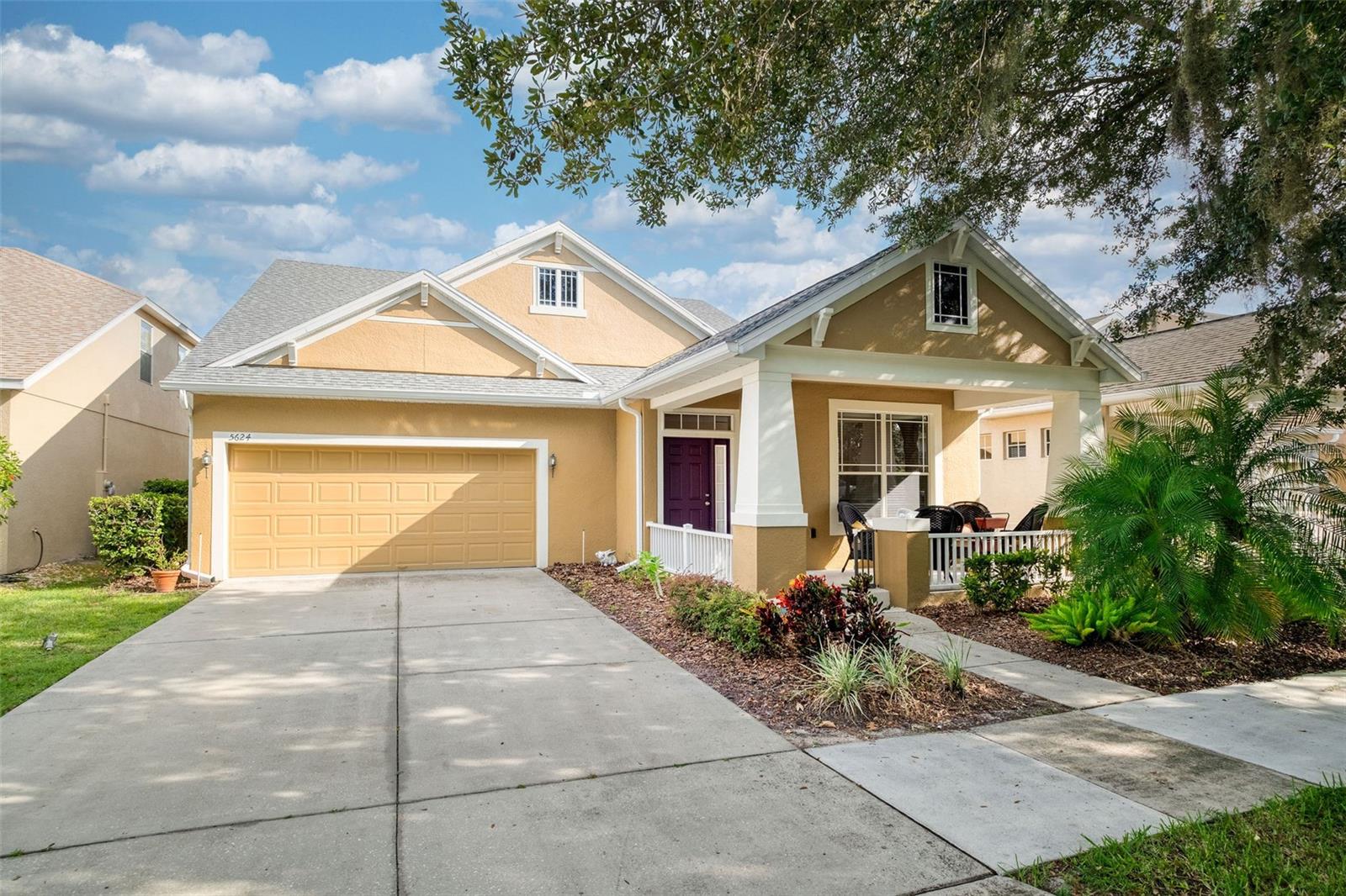 Welcome to 5624 Remsen Cay—a stunning 4-bedroom, 3-bathroom POOL home located in the highly sought-after Summerport community. Originally built as the model home, this property showcases all the prime features you’d expect. From the charming front porch, enjoy a peaceful view of the community pond. Step inside and you’re greeted by soaring ceilings and natural light flowing from the foyer all the way to the back of the home. New Pergo "Spill-proof" laminate floors throughout the living area oshow a seamless transition. At the heart of the house, the chef’s kitchen offers abundant cabinetry and GE stainless steel appliances (upgraded in 2020), while the spacious living room provides the perfect gathering space.
The floor plan is thoughtfully designed with two guest bedrooms and a bathroom near the front of the home, and the primary suite tucked away at the rear. The primary retreat features dual closets, a soaking tub, and an attached flex space that can serve as an office, nursery, or dressing room. Upstairs, a large bonus space with its own bathroom makes an ideal guest suite, playroom, movie room, or private office. What truly sets this home apart in Summerport is its private pool—an amenity only select homes in the neighborhood enjoy. Fully screened with a spa and overlooking a serene conservation area, this rare outdoor oasis includes an extended porch plus a new pool pump , filter and gas heater. Even better, the roof was replaced in 2023 (with a 7 year workmanship warranty and lifetime manufacturer warranty), adding peace of mind for years to come. Beyond your doorstep, the Summerport community offers A+ rated schools, a community pool, five playgrounds, and a walkable lifestyle with parks, lakes, and shops nearby.
