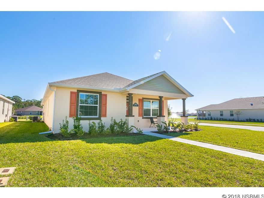 Like new, upgraded Venetian Bay home built in 2017! Corner lot gives you plenty of outdoor space and a larger lot. As you walk in, there is a large office/den on the right side to be used as an in home office, fourth bedroom, theater room, library, or flex room. The large family room has plenty of space for entertaining and opens right to the gourmet chef's kitchen. The kitchen offers a large center island with ample 42'' upper cabinets, under cabinet lighting, and stainless steel appliances. A separate kitchen breakfast room gives access thru glass sliding doors to the backyard covered, screened in lanai with calming views of the pond. The master bedroom is an oasis of relaxation with double vanities in the master shower. The upgraded laundry has upper and lower cabinets and washer/dryer are included. Ceiling fans, window blinds, and exterior gutters, are also included with the home. Schedule your private tour of this beautiful home today! All information deemed accurate but not guaranteed. ;Water: City