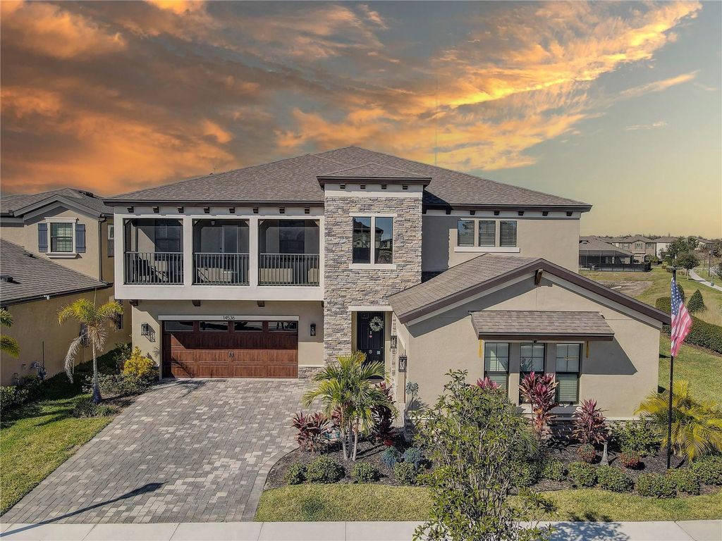 Photo of 14536 Woodland Spur Drive, Lithia, FL 33547 (MLS # TB8461497)