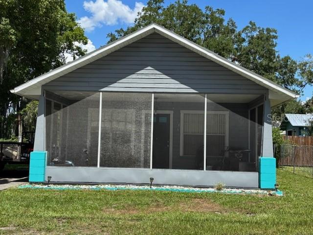 Welcome to Brush Addition. This 1992 home has 3 bedrooms and 1 bathroom with 930 sq ft of indoor living space. Laundry room with exterior access to the side yard. There is a large screened front porch. Driveway with plenty of space to park your boat, trailer, etc. Home is sold as is.
