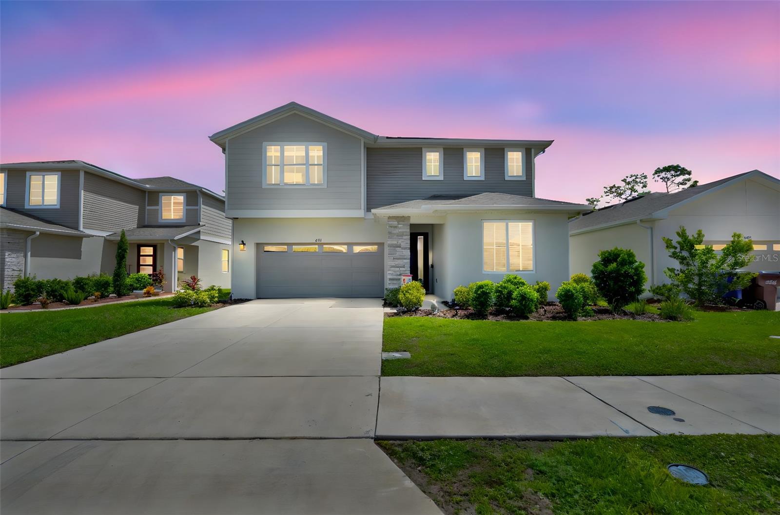 Discover the perfect blend of space, style, and thoughtful updates in this stunning 5-bedroom, 3-bath home. From the moment you step inside, you’ll notice the upgraded finishes that set it apart—from the enhanced trim package to the custom touches added throughout.
The heart of the home offers both beauty and function with a upgraded pantry, drop station as you enter from garage, a screened rear porch overlooking serene conservation views, and a custom built-in entertainment center in the living room that adds storage and charm. Upstairs, the flexible loft living area provides the perfect spot for a media room, playroom, or quiet retreat.
The primary suite is truly a getaway, featuring an oversized bathroom and a walk-in closet designed with a custom closet kit to maximize organization. Additional updates include luxury vinyl plank flooring upstairs, custom closet systems in the pantry, laundry, and primary bedroom, plus a whole-home water softener system.
This is a home where every detail has been thoughtfully considered—welcoming, functional, and ready for its next chapter.