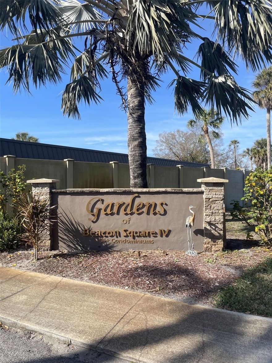 Welcome home to this updated 2-bedroom, 1-bathroom, 1-car carport condo in the highly desirable Gardens of Beacon Square — a vibrant 55+ community offering comfort, convenience, and a relaxed Florida lifestyle. This one-story residence lives like a private villa. Step inside to discover newer laminate flooring, updated appliances, a stylish new backsplash, and a tastefully remodeled bathroom. The thoughtful layout includes a bright and versatile bonus space — perfect for a home office, reading nook, or hobby area. Enjoy the convenience of inside laundry with washer and dryer hookups, plus the added protection of a covered carport. Association dues cover everything except electricity, making for simplified, low-maintenance living. Residents of Gardens of Beacon Square enjoy access to wonderful amenities including a sparkling community pool, welcoming clubhouse, and a scenic community dock overlooking a large pond — the perfect place to relax and unwind. Ideally located near shopping, restaurants, parks, and beautiful Gulf beaches, this condo offers both value and location at a fantastic price. Don’t delay — schedule your private showing today and start enjoying the lifestyle you deserve!