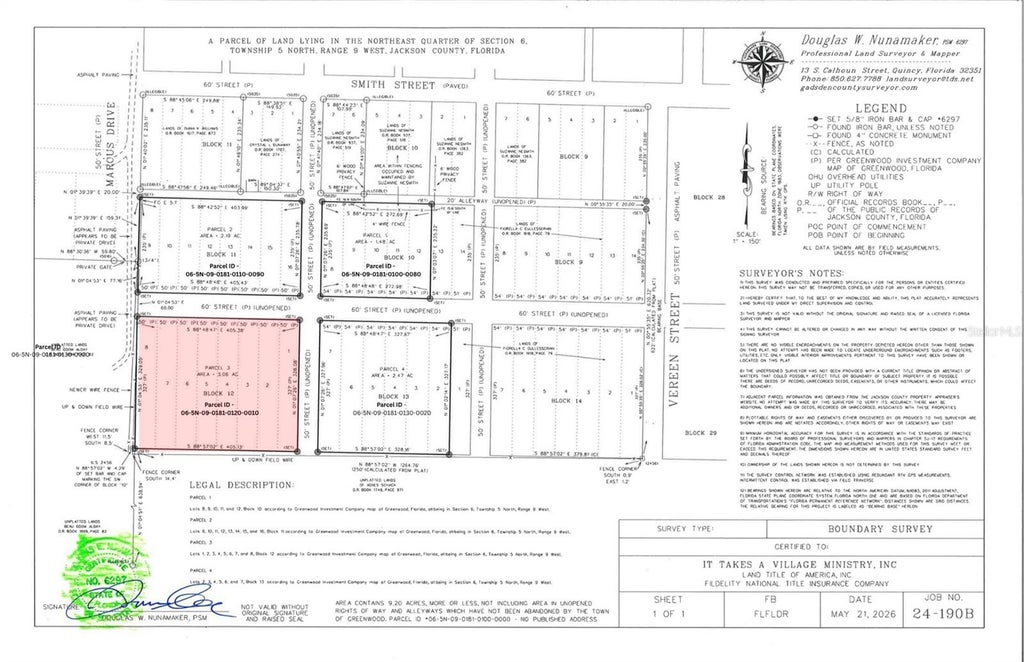 Photo of Marcus Drive, Greenwood, FL 32443 (MLS # O6448870)