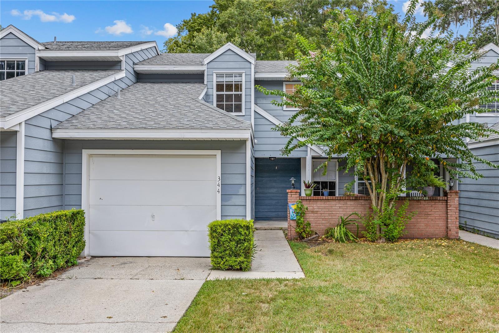 Beautiful 2 bedroom, 2 full bathroom, 2 story Condo with loft, features vaulted ceilings, vinyl plank & ceramic tile mix flooring throughout. Right across from Gainesville Health & Fitness. This location is ideal to get to UF/Shands, I75, The Oaks Mall, Celebration Point, Tioga & more in just 10-15 minutes! Be the first to enjoy brand new kitchen appliances, light fixtures and ceiling fans. The primary bedroom is the whole of the 2nd floor, featuring walk-in closet, en-suite bath, french-doors to separate the loft area as bonus space. Make it an office or enjoy a sitting area that looks over the open floor plan below. The screened patio is beautifully tiled & spacious. This unit also has an attached 1 car garage with plenty of space for storage and your washer/dryer. The HOA maintains the exterior, roofing needs & manicured lawns. Enjoy the Mill Pond pool & tennis courts anytime. Come by and see or schedule an appointment. Don't let this one get away!