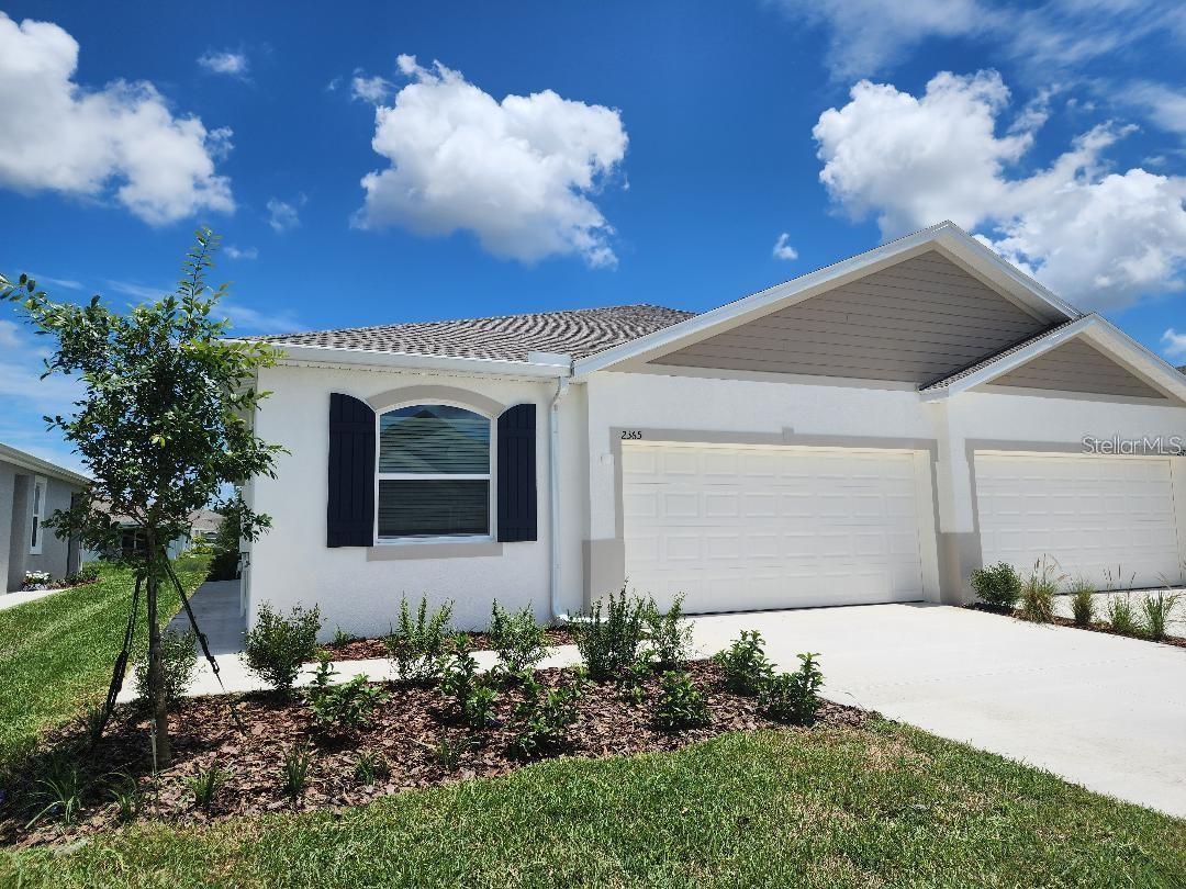 At the center of this growing city, you’ll be just 15-minutes from I-75 and Tampa Premium Outlets, Main Event Entertainment, and just 5-minutes from Wiregrass Mall and its several dining establishments such as Grill Smith, Red Robin, Noble Crust, and countless other options. Several hospitals serve the area such as St. Joseph and Advent Health, which is just minutes from the community. Pasco County Schools are within 10 minutes of Woodcreek, as is the soon-to-be Wesley Chapel Sports Complex. Popular grocery stores like Target and Publix are all right down the road as well. Woodcreek features our D.R. Horton express and preferred series that include extended tile in the main living and dining area, a stainless-steel appliance package including Fridge, granite countertops, all concrete block construction on the 1st and 2nd stories, and D.R. Horton’s Smart Home system. Other amenities you don't want to miss: built in soap dispenser, rectangular undermount stainless kit sink, stove has air fryer option with air basket included, dryer has steam/sanitizer option, tray ceiling in master brm, blinds, LED lights thru out, faces a beautiful park, covered large lanai. This newer one story villa won't last long. A $250 fee is deducted at time of Vacancy from deposit for rekeying and professional carpet clean. HOA charges $50 application fee.