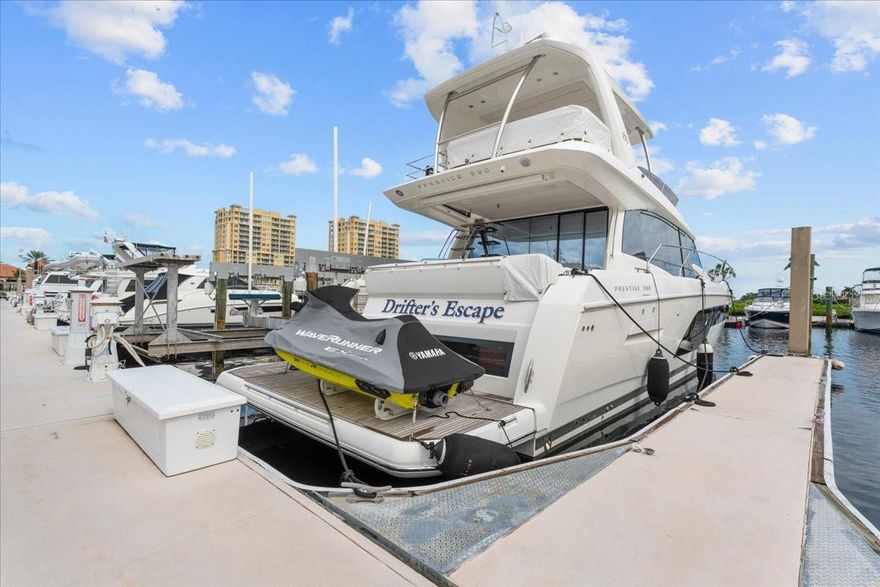 Own your piece of paradise with this premium deep-water boat slip at C-22 on Center Dock at the highly coveted Riviera Dunes Marina.   Located on Florida’s beautiful Gulf Coast, this protected marina is one of the safest harbors in the region with easy access to Tampa Bay, the Intracoastal Waterway, and the Gulf of America. 

This floating dock slip measures 59.1' x 20.9', accommodates vessels up to 60 feet in length, and offers 50 amp shore power,  pump-out at each slip, and Wi-Fi. Owners enjoy full access to the marina's resort-style amenities, including gated parking, 2 floating heated pools, pet walking area, social docks with 3 grills, laundry facilities, private bathrooms and showers, and on-site fuel dock.

With 24-hour gated security, Riviera Dunes offers luxury, safety, and convenience. Minutes from waterfront dining, downtown Bradenton, and Sarasota. The Dockside Restaurant is great place for food and drinks.  Don't miss the Happy Hour Menu!

This is a rare opportunity to own in one of Florida’s top-rated marinas—perfect for seasonal boaters or as a rental investment! Purchased slips can also be rented and managed by the marina or owner. You do not need to own a home or condo to purchase a slip here at Riviera Dunes Marina.