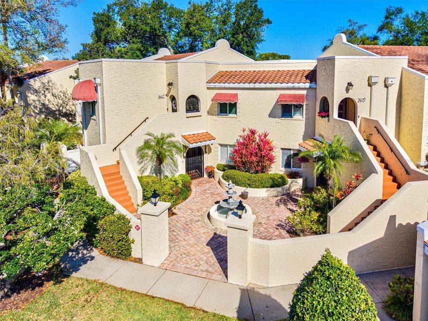 Beautifully updated condo in the desirable Vizcaya community with serene lake views! This move-in ready unit features a 2021 A/C, new hurricane-impact windows and sliding glass doors, and brand-new carpet throughout. The kitchen was fully updated in 2022 with modern finishes, offering both style and functionality. Enjoy a light and bright open layout with a private screened lanai overlooking the water—perfect for relaxing or entertaining. Gated, maintenance-free community with convenient access to shopping, dining, and Gulf beaches.