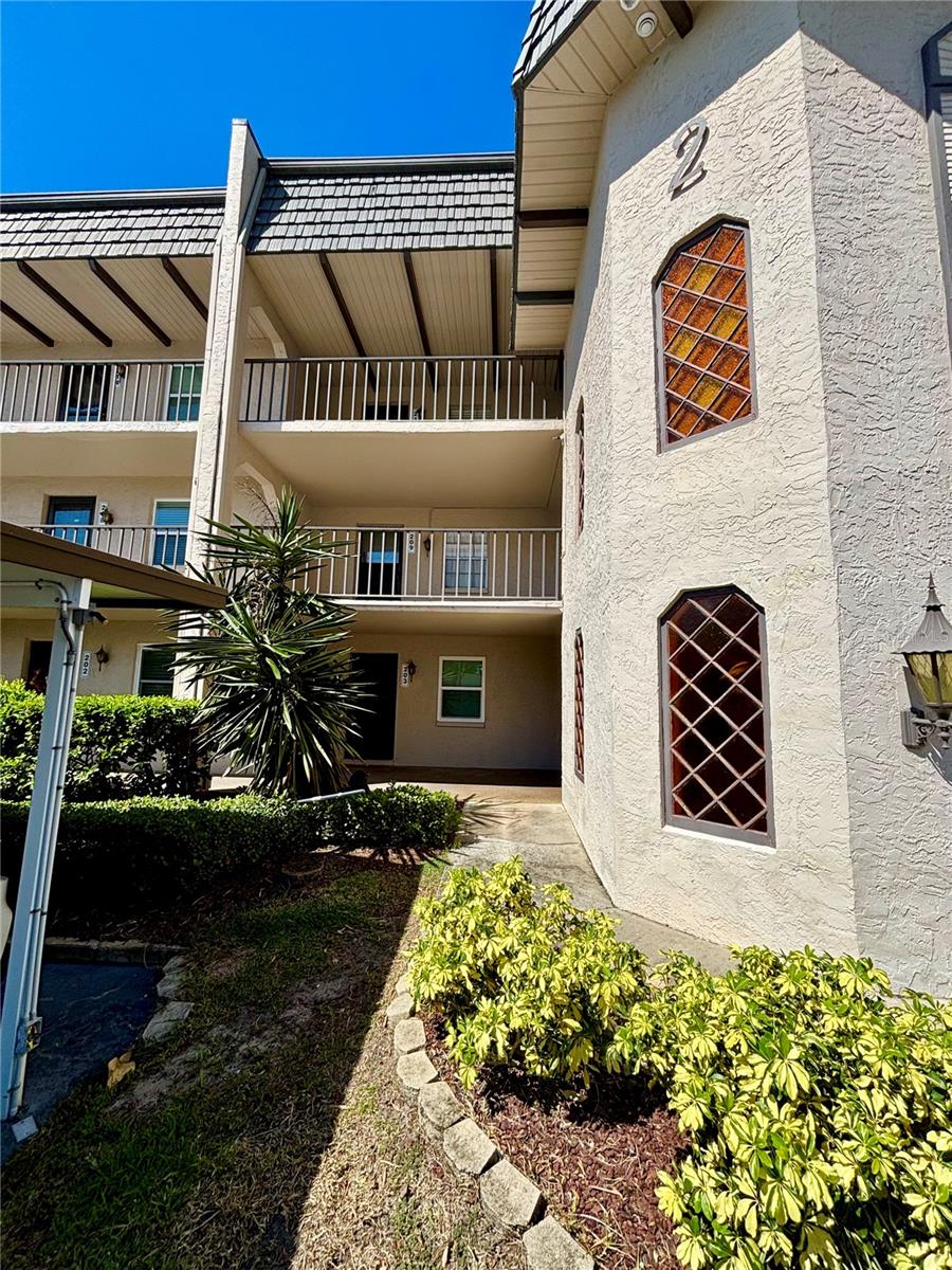 This cozy second story condo unit is located in the heart of Pinellas County in the highly sought-after Bardmoor community, just a short drive to the sandy shores of Indian Rocks Beach. Step inside and you’ll find a bright, open layout with a dining room /living room combo and spacious living area that is perfect for entertaining. The kitchen is offset and features stainless steel appliances. There is a large cedar closet and a separate laundry closet with a washer /dryer off of the hallway. The bedroom is bright and airy with garden window views and a sliding glass door leading out to the tiled and screened porch and a large storage closet big enough for beach chairs and bicycles. The bathroom is updated with a stone countertop and tub and shower combo. Enjoy the convenience of nearby golf, shopping, dining, and entertainment—all while living in a peaceful, well-maintained neighborhood. With its prime location, modern upgrades, and close proximity to the Gulf beaches, this property is the perfect blend of comfort, style, and coastal living.