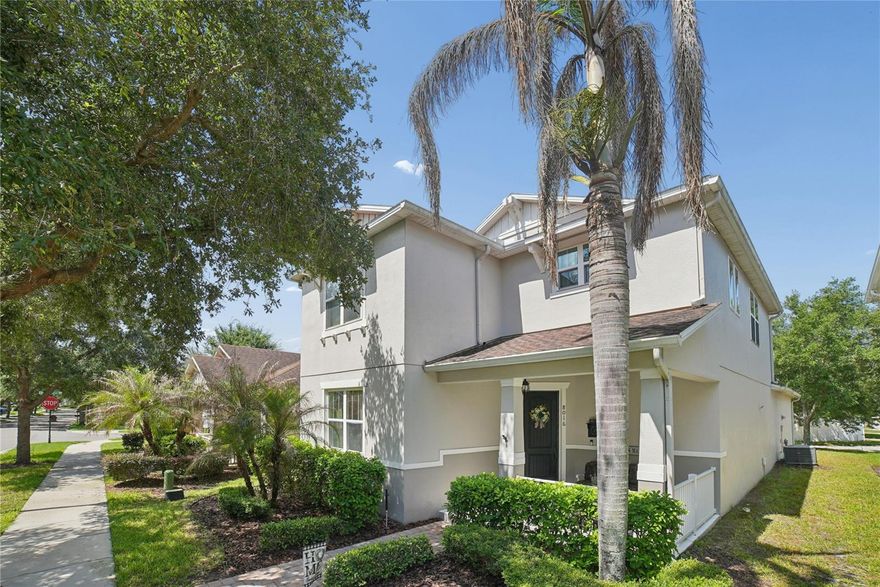 Fantastic Horizon West Home located in the Master Planned Summerlake community with 4 bedrooms and 3.5 bathrooms. Upon approaching the property, you will enjoy the relaxing and welcoming front porch wonderful for early mornings/evenings and spending time with neighbors and friends. Upon entering the home, you will be impressed with the spacious and open floorpan, tall ceilings, beautiful wood floors and open railed staircase. The center island fully equipped kitchen with breakfast bar, 42" wood "linen" cabinets with a glaze finish, granite counters and beautiful pendant lights overlooking the large dining room and family room is wonderful for entertaining. The first floor also features a private downstairs bedroom and en suite bathroom convenient for inlaws or guests, a huge storage closet, laundry room and 8 ft. sliding glass doors leading to a rear covered grilling patio. Upstairs you will find a large loft suited for gaming, a playroom or an upstairs family room area. The Master Bedroom features a large, walk-in closet, double vanity bathroom with a large shower and linen closet. The two additional bedrooms share a bathroom and large linen closet and feature plenty of closet space. The Summerlake community features a state-of-the-art clubhouse with fitness center, swimming pool, walking trails, fishing dock, zipline trail, a dog park and much more. Conveniently located near the Hamlin shopping area, major roadways, and tremendous schools including: Horizon High School, Hamlin Middle School and Summerlake Elementary School. The property is also located close to Walt Disney's Magic Kingdom. Plan to see this amazing home today!