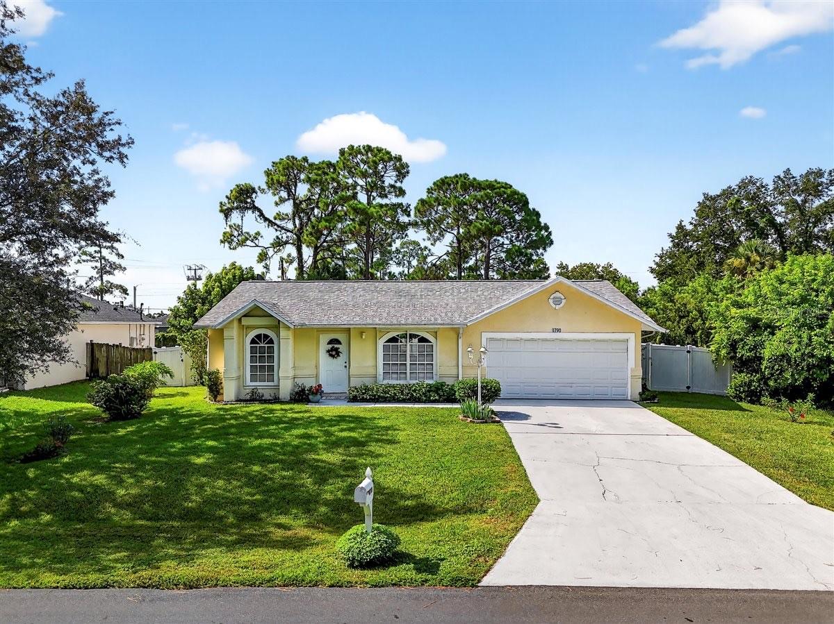Welcome to this beautifully maintained home located at 1790 Seeley Cir NW, Palm Bay, FL 32907. This property features solar panels, providing excellent energy savings, and a sparkling private pool, perfect for year-round enjoyment.
The residence offers a spacious floor plan with abundant natural light, a comfortable kitchen, and comfortable living areas ideal for family gatherings. The outdoor space is designed for relaxation and entertaining, with a screened patio overlooking the pool and backyard.
Located in a quiet neighborhood close to schools, shopping, dining, and major highways, this home combines convenience, comfort, and sustainability.