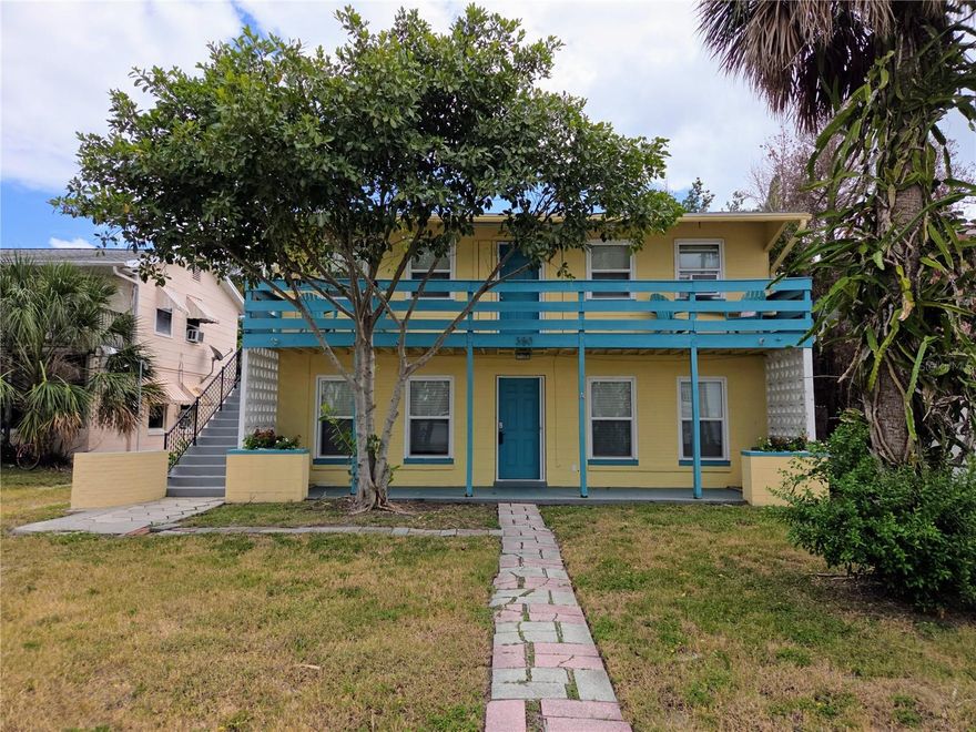 Beautiful just completely renovated Duplex Apartment available for immediate Annual Lease. This first floor Unit A has a nice open floorplan featuring two bedroom and two bathrooms. The bright Great Room opens up into the handsome Kitchen with stainless steel appliances including refrigerator, range and built-in microwave. The unit also has a convenient stack washer and dryer for your convenience. Located in prime area of St Pete Beach near Corey Avenue and many shops, businesses and restaurants all along St Pete Beach. Very nice furnishings, new floorings Hi-Impact windows, energy efficient. Private Porch for your enjoyment. Quiet neighborhood, yet close to beaches and shopping. Sitting Park at the end of your street located on the intracoastal Waterway. Rent includes lawn care. Sorry no pets or smoking. Security Deposit one month rent. Application fee $65 per adult, Tenant processing fee $100. Tenant pays $45 month for renters insurance and benefits package.