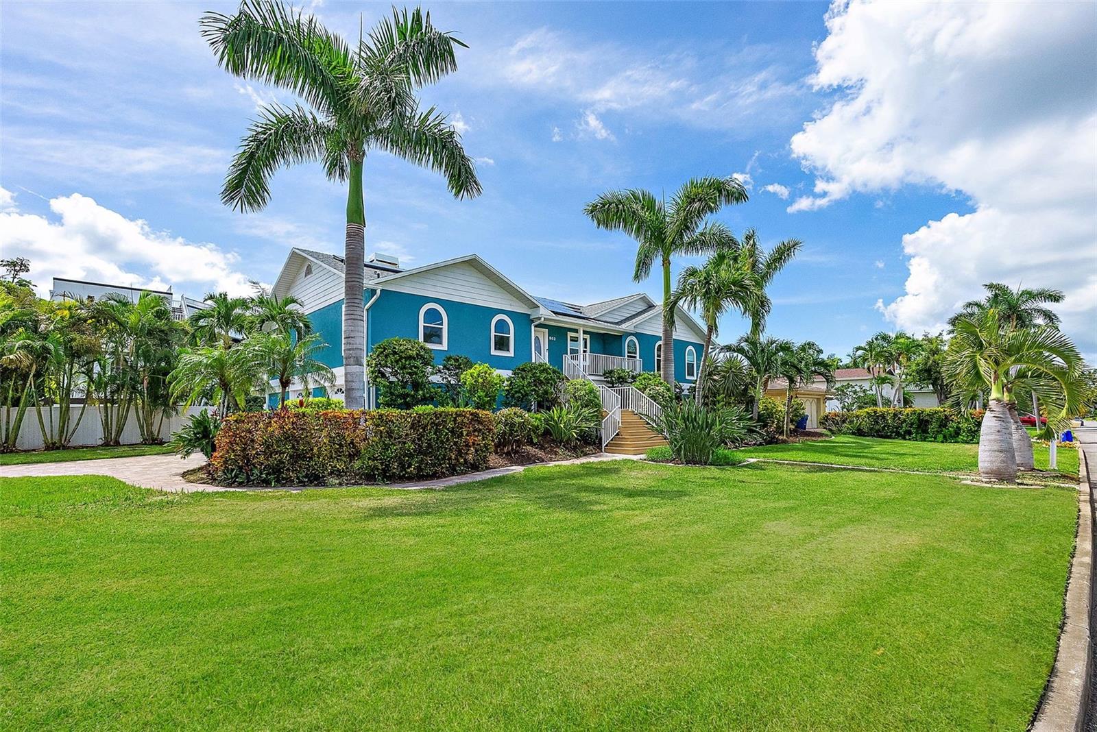 Exquisite Entertainer’s Paradise on Tierra Verde – Fully Renovated Luxury Home
Welcome to a truly exceptional Key West-style residence in coveted Tierra Verde, where elegance and functionality blend seamlessly. Floor-to-ceiling renovations have transformed this home into a refined, modern sanctuary designed for both everyday comfort and grand-scale entertaining.
Enjoy peace of mind with energy-efficient solar panels, a whole-house Generac generator, new impact resistant windows, sliding glass doors, and French doors. The gourmet kitchen is a chef’s dream, featuring top-of-the-line WOLF and SUB-ZERO appliances, waterfall-edge quartz countertops, custom cabinetry, and designer lighting. The ultra-open floor plan flows effortlessly through expansive living and dining spaces with contemporary finishes and a color-changing LED fireplace feature.
A butler’s pantry with a wine refrigerator, sink, ice maker, and display cabinetry adds sophistication to your entertaining experience. Both the sitting area and pantry open to a covered balcony, perfect for outside dining.
The primary suite is a true retreat, occupying the entire left wing of the upper level. It offers direct access to a 37-foot covered balcony plus a private round balcony ideal for sunbathing. The state-of-the-art ensuite bath includes a round spa tub with massage jets and waterfall feature, an oversized walk-in shower, dual quartz vanities with touch-activated mirrors, a private water closet with high-end toilet, and an expansive walk-in closet with dressing vanity.
Two additional spacious bedrooms upstairs feature barn door-accented closets and share a fully renovated bathroom with luxury finishes. A dedicated laundry room with abundant cabinetry, full-size washer/dryer, and laundry tub completes the upper level.
For guests or work-from-home needs, the newly added private fourth bedroom and bathroom on the lower level is the perfect guest quarters or a quiet home office, ensuring comfort and privacy for visitors or remote work.
Take the Pneumatic Vacuum Elevator or staircase down to the expansive family room, perfect for a game room, media space, or large gatherings.
Step outside to a resort-inspired backyard: a newly expanded pool with a 10-person spa and dramatic grotto waterfall, plus two covered seating areas. Nighttime comes alive with color-changing pool lighting and illuminated fountains that create a magical ambiance.
Additional features include a large front-entry balcony for welcoming guests, a side-entry two-car garage with workshop space, and a lush, privacy-fenced yard with tropical landscaping.
Located minutes from the award-winning beaches of Fort De Soto Park and St. Pete Beach, plus renowned dining and shopping in Downtown St. Petersburg—just 15 minutes away.
Schedule your private showing today and experience luxury at its finest!