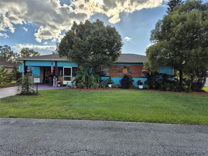 Welcome to this well-maintained, solid block home situated on a quiet street in DeBary, offering a beautiful pond view and a generous lot with ample space between neighbors. Enjoy peaceful mornings on your back porch overlooking the tranquil water.

Major updates provide peace of mind, including a new roof (2023), A/C (2014), electrical panels (2014), and a water softener (2019). The home is currently configured as a two-bedroom residence, with several flexible layout options available to easily create a third bedroom.

Located in the highly desirable and growing community of DeBary — part of the SunRail commuter corridor — this property offers both convenience and charm. Don’t miss your opportunity to own a beautiful home in this sought-after area.

Upright freezer and stackable Washer & Dryer, and curtains do not convey.