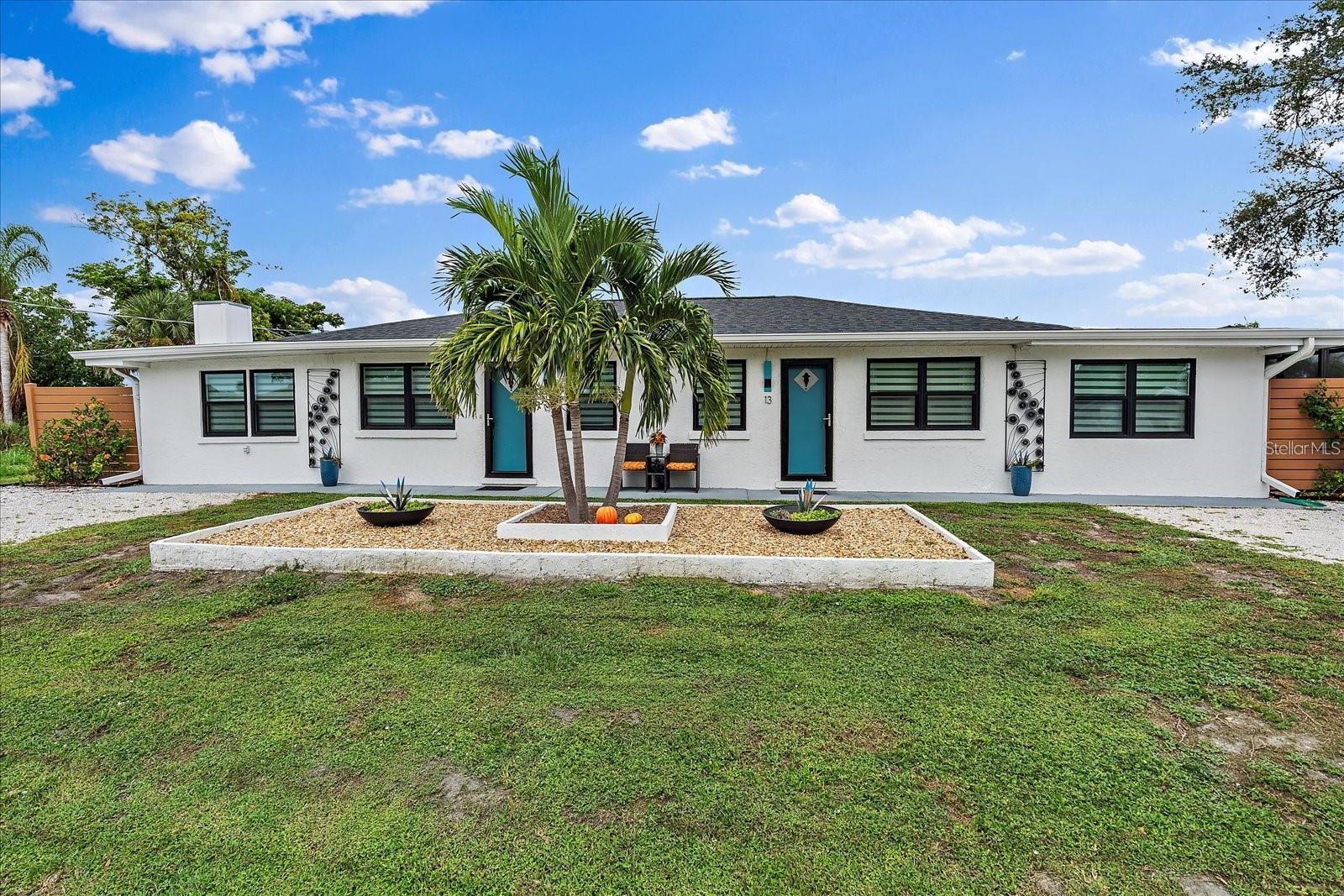 Welcome home! Step into this sun-drenched sanctuary, where comfort, style, and convenience come together in perfect harmony. Why worry about the roof, AC, electrical, plumbing and all of the other main components when we have updated everything for your convenience! the home was updated and well maintained and it shows. Located in the sought-after community of Nokomis, this stunning single-family home, complete with an attached mother-in-law suite, offers the ultimate living experience.The main home features two generously sized bedrooms and two beautifully designed custom bathrooms, as well as a gourmet kitchen that’s a true centerpiece. A separate laundry room adds to the functionality, making daily life a breeze. Outside, the expansive backyard is your personal haven, highlighted by a private pool that promises endless enjoyment. Picture yourself basking in the sun, hosting vibrant pool parties, or simply unwinding in the serenity of your own space. A standout feature of this home is the attached, fully private 1-bedroom, 1-bathroom mother-in-law suite. Complete with its own stylish kitchen with a butcher block island and marble countertops, an elegant bathroom, and a full laundry room, this space provides the perfect environment for guests, family, or even rental income potential. Plus, it includes its own secluded outdoor area. Every corner of this property has been thoughtfully redesigned, with careful attention to detail and top-tier finishes throughout, making this home a true work of art. For car enthusiasts or avid golfers, the detached 2-car garage offers plenty of space, while an additional area provides convenient storage for a golf cart. The surprises don’t stop there! A charming she-shed with full power and A/C is the perfect space for your hobbies, whether it’s crafting, woodworking, or simply enjoying quiet moments. The possibilities are endless with this versatile addition. Do not let this one get away, this home is the perfect opportunity for anyone looking to embrace the ultimate Florida lifestyle.
