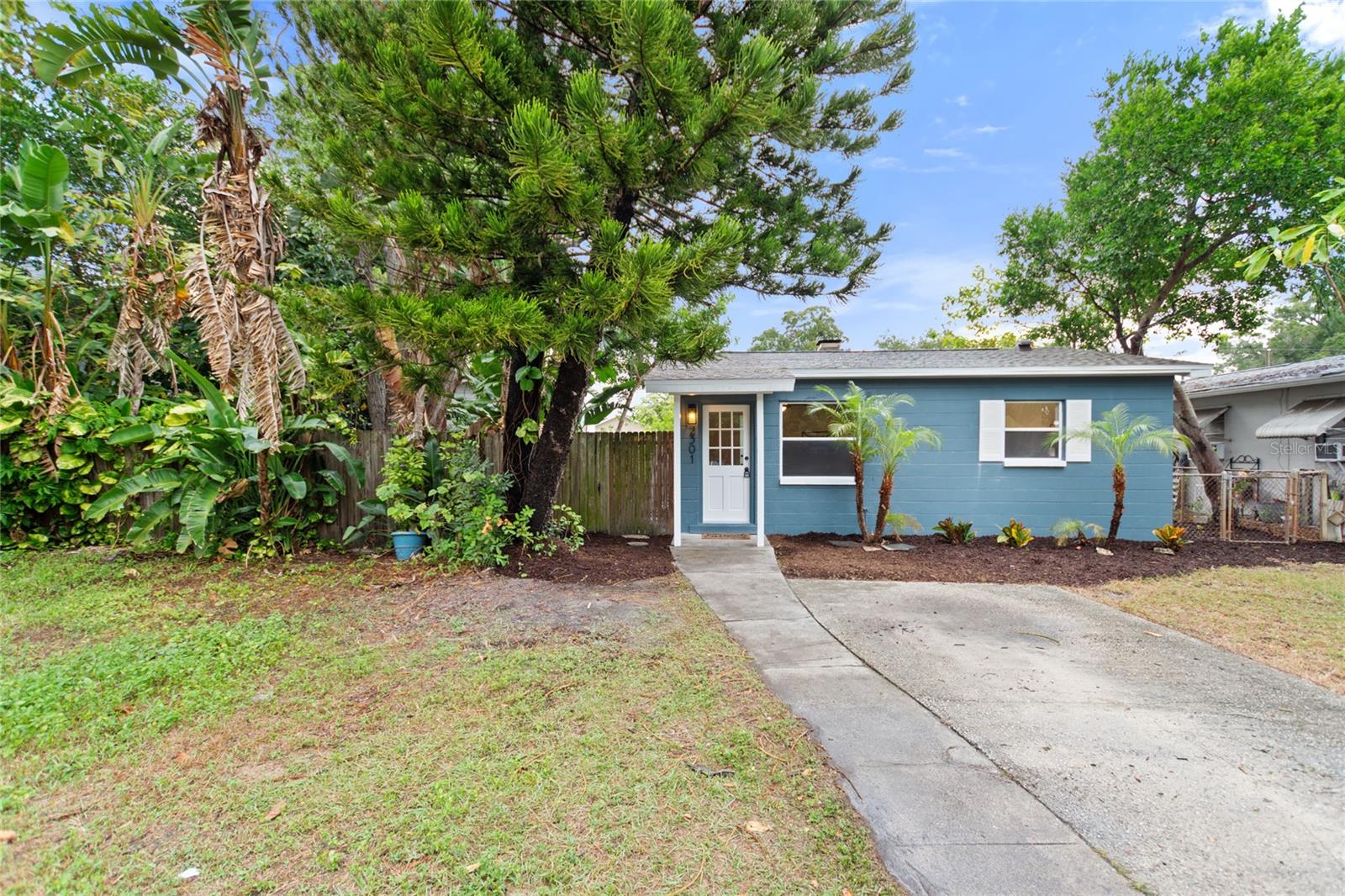St. Pete STUNNER! Enjoy the ease of this beautifully updated, 2-bedroom, 1-bathroom home, which perfectly combines custom charm and modern finishes. The shared living and dining room are just off the kitchen, boasting shaker-style cabinets, quartz countertops, a subway backsplash, and NEW stainless-steel appliances. The Luxury Vinyl Plank flooring flows throughout the home's main areas, each bedroom, and into the beautifully updated bathroom. This home is conveniently located in the North Kenwood community near the finest Gulf Beaches, Downtown St. Pete, and Tampa Bay. Stay closer to home and enjoy your spacious backyard or the local parks that provide space for basketball, tennis, beach volleyball, and even exercise equipment that overlooks a picturesque pond. The short drive to local shops and dining will undoubtedly make this home sell fast, so call to book your showing TODAY!