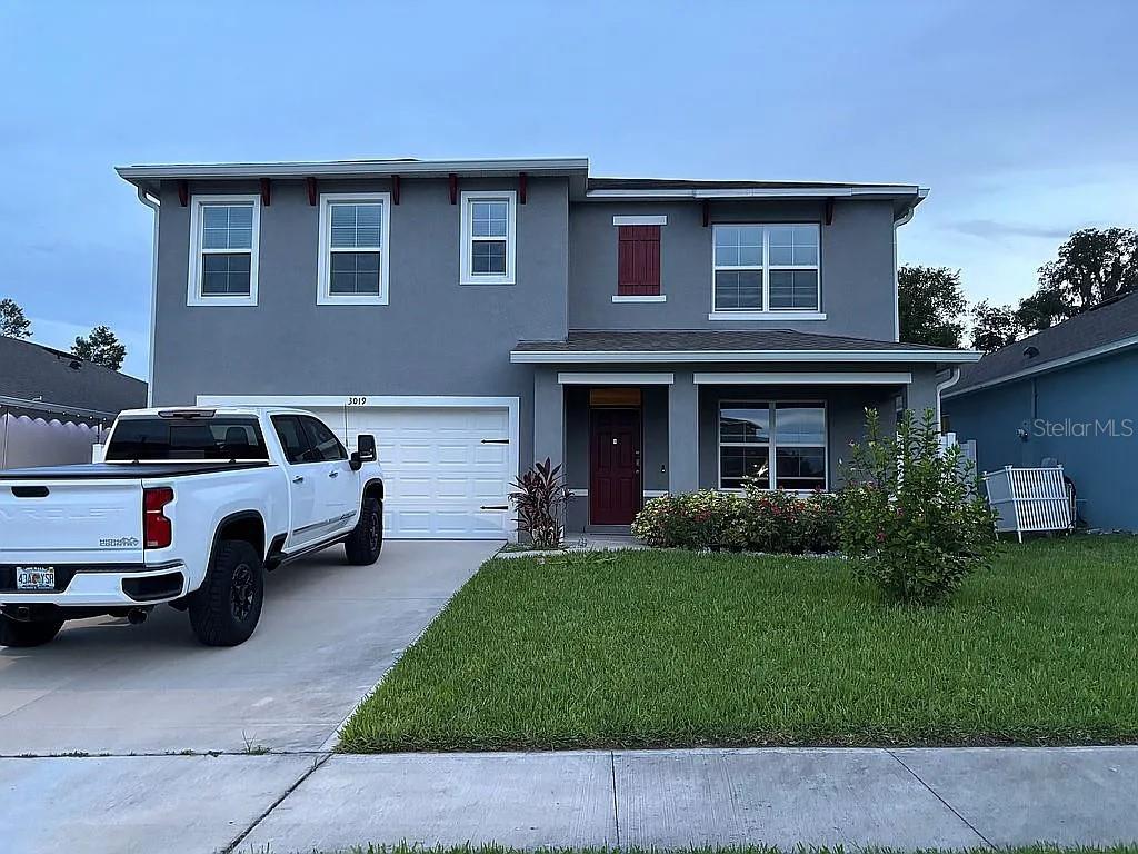 Direct access to the famous Seminole Trail! 2023 built 5 bedroom 3 full bath single family home located at 3019 Staten Drive Deltona, FL 32738 in the Courtland Park development. Also featuring a flex room, a game room, 2 car garage, and plenty of back yard for a shed, fire pit and a pool. There are several parking spots right in front of the house for either personal use or for guests.