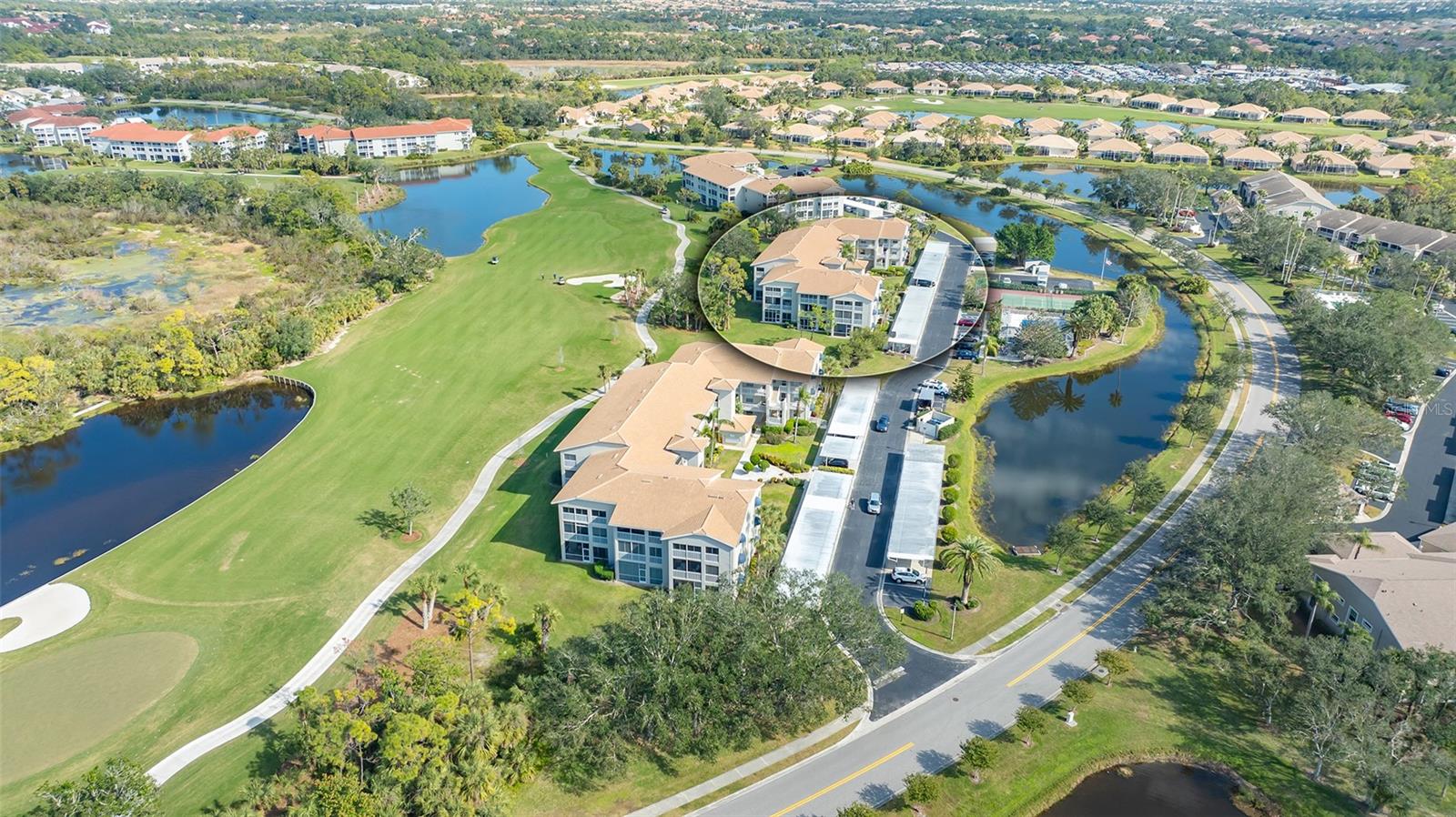 Experience Condo living at its finest in this stunning turnkey unit, perfectly positioned within this exclusive gated golf community! This meticulously renovated home showcases high quality finishes throughout, featuring brand-new custom cabinetry, elegant quartz countertops, and an expansive kitchen island with breakfast bar seating and matching vinyl flooring throughout! The thoughtfully designed open floor plan creates seamless flow between the gourmet kitchen, dining, and living areas, while abundant natural light enhances the open and airy feeling. Don't miss out on this 2 bedroom, 2 bath ground floor unit that all is needed is your suitcase, clubs and racket! Clubsouth has a great community pool, pickleball/tennis court and nightly gatherings with neighbors. A premier member-owned country club, Stoneybrook of Sarasota, is only a short distance from Siesta Key and offers easy access to shopping and borders the Legacy Trail. Ownership in Stoneybrook Golf and Country Club includes an updated clubhouse and restaurant, Har-Tru tennis facility, well-equipped fitness center and additional club pool and spa. Nestled between Downtown Sarasota and Downtown Venice. In 2024, the Golf Course went through a complete redesign and seller selected to pay the assessment in full. Schedule your tour of this amazing unit before its too late.