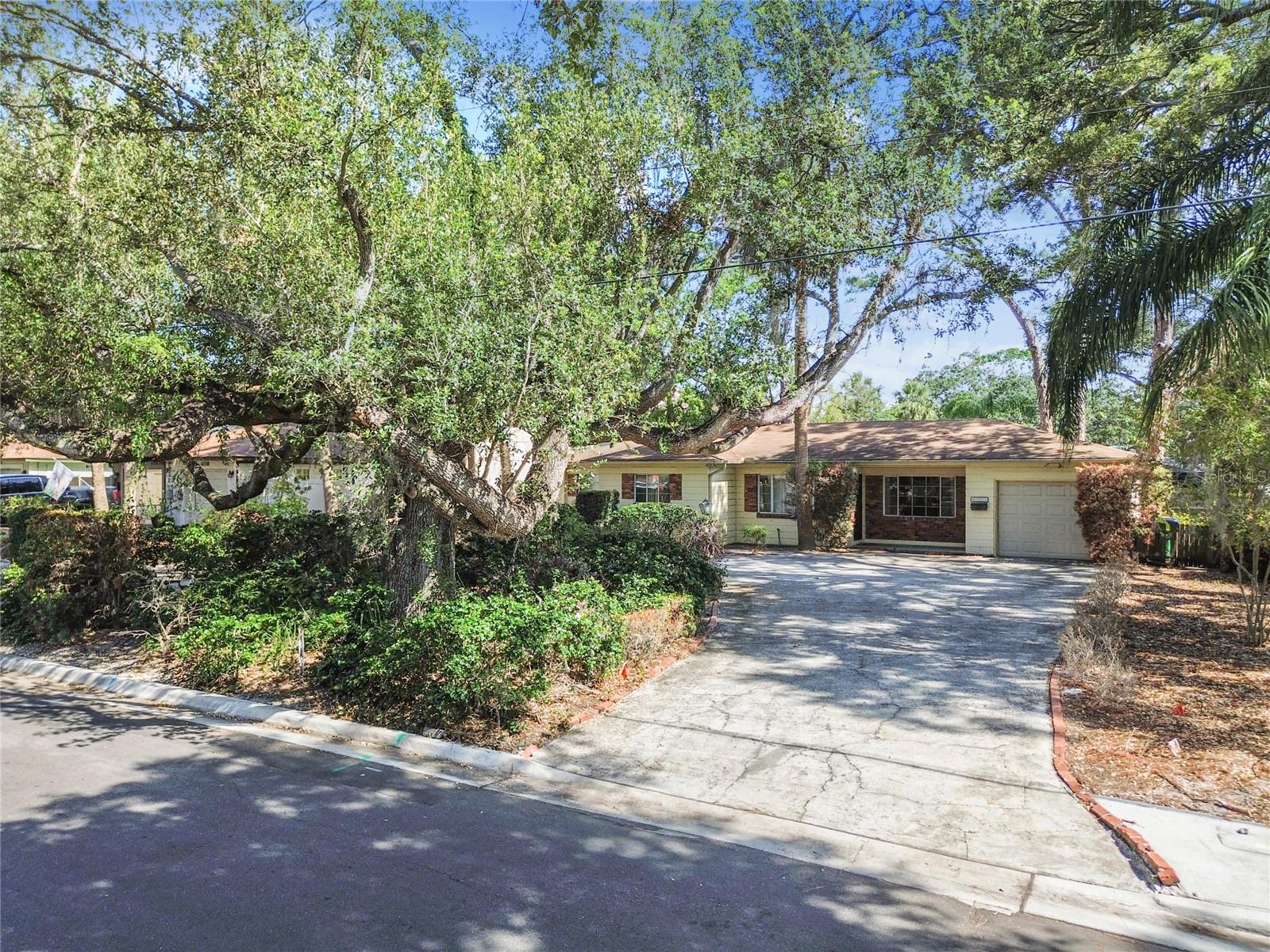 Welcome to 4711 W Vasconia st. in the lovely quiet neighborhood of Bel Mar Revised. Convenient to all the benefits of living in South Tampa. Bel Mar Revised property with incredible potential for those looking to build or restore in one of Tampa’s most coveted areas. A prime opportunity to create your dream home, this large 8,800 sq. ft. lot, 80x110 and zoned RS-75. Large trees positioned perfectly to allow maximum use of the lot or possible renovate existing home. Home has never had any water intrusion over the last 40+ years that owner has owned the house. Water damage from Hurricane Helene consisted of approximately 13 inches of water in parts of the house. The 3/2 home with 1908 Sq. Ft. living space, and 2288 Sq.Ft. under roof was built in 1953 and was well maintained over the years. Constructed of concrete block with plaster walls, and solid foundation also features a large Florida room, garage and large backyard. Property is being sold as a lot with house in “As Is Condition”. See House details as residential listing TB8387783