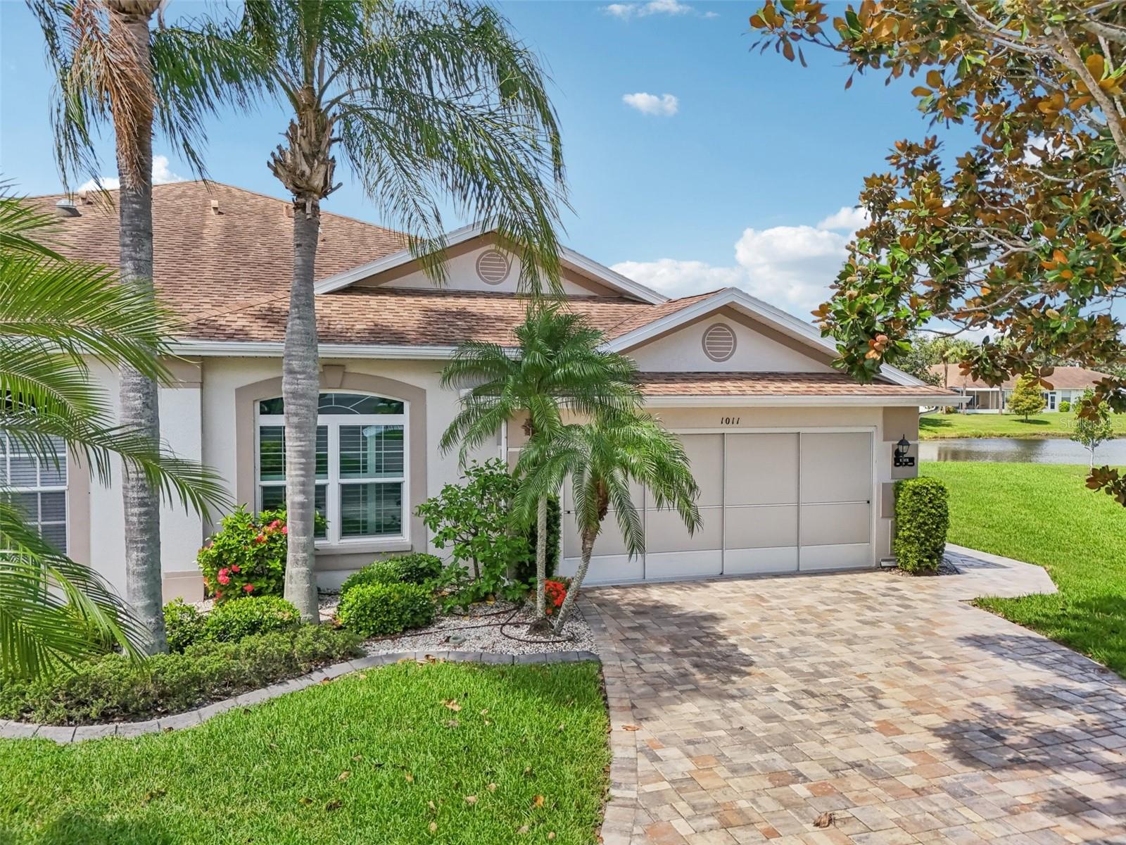 Welcome to resort-style living in the desirable Kings Point community of Sun City Center! This spacious 2-bedroom, 2-bath condo features stunning water views and soaring cathedral ceilings that create an open and airy feel throughout. A rare bonus loft with a full bath on the second floor offers the perfect space for guests, a home office, or hobby room.
Enjoy Florida living at its finest with two screened-in lanais, both overlooking the tranquil water—ideal for morning coffee or evening relaxation. The light-filled kitchen includes a charming breakfast nook, and the combined living and dining area provides a great flow for entertaining. Additional features include an inside utility room, a 2-car garage with a decorative driveway, and ample storage throughout.
You’ll love the gated community of Kings Point, which has amazing facilities, pools, clubs and events just waiting for you to enjoy. Located between Sarasota and Tampa, this home is perfectly positioned for a convenient ride to airports, great shopping, dining, and professional entertainment. With easy access to award-winning, sandy beaches, you’ll experience the best of all worlds—without the stress of big city life. Leave the hustle behind and embrace a new chapter in Sun City Center, Florida, the state's top-ranked and most affordable 55+ retirement community. This is the maintenance-free lifestyle you’ve been waiting for!